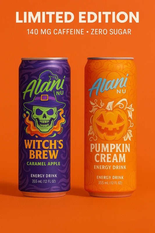 🎃 Limited Edition Alert: Alani Nu Witch’s Brew & Pumpkin Cream Hit Canada for Halloween