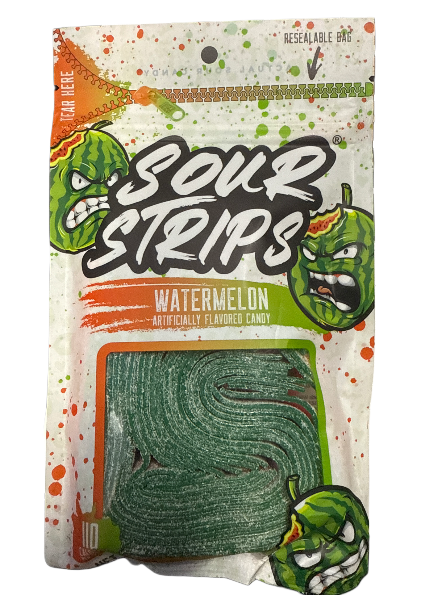 Sour Strips Watermelon 3.4OZ - U.S Edition