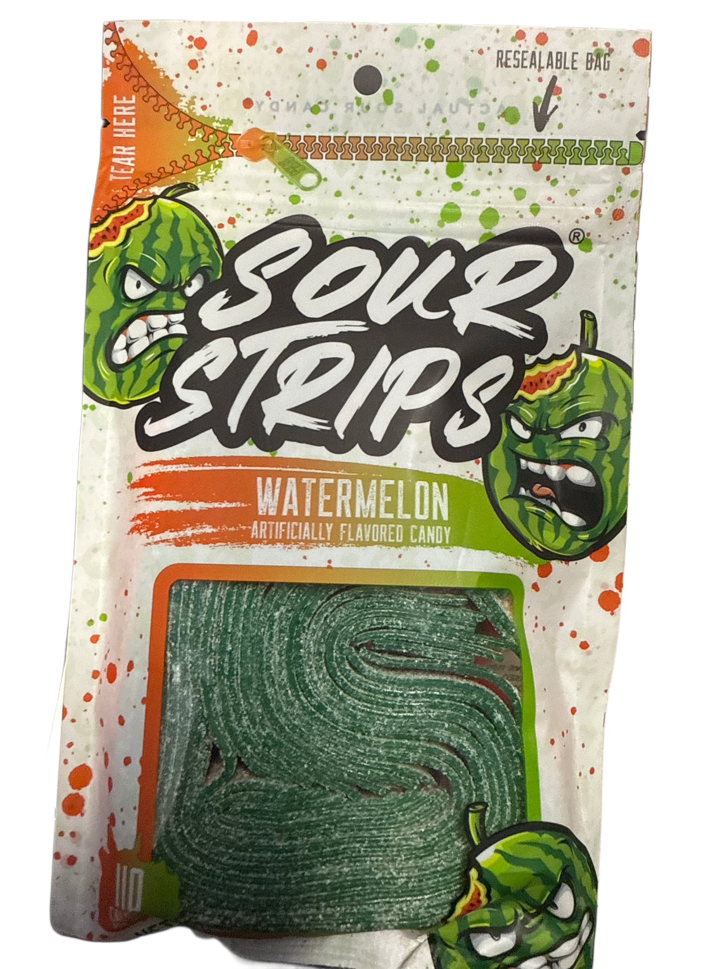 Sour Strips Watermelon 3.4OZ - U.S Edition