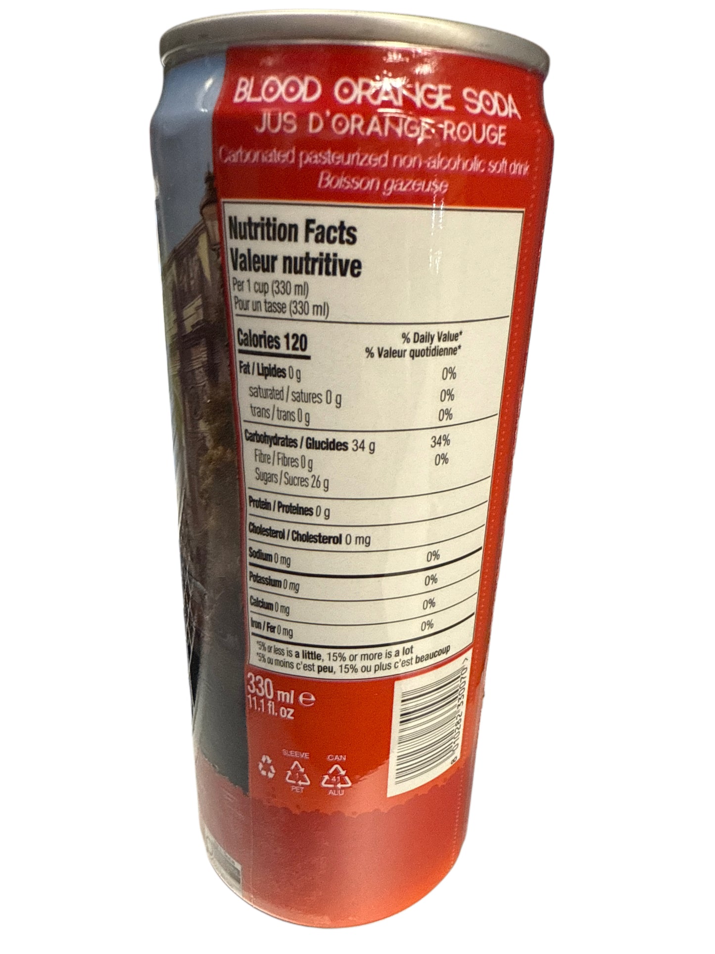 La Dolce Vita Blutorangen-Soda 330ML - Italienische Ausgabe