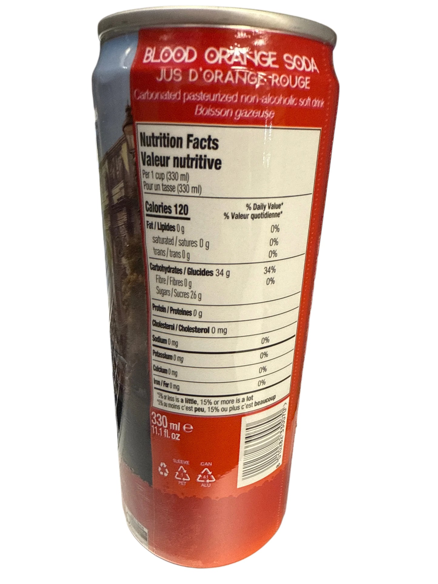 La Dolce Vita Blood Orange Soda 330ML - Italian Edition