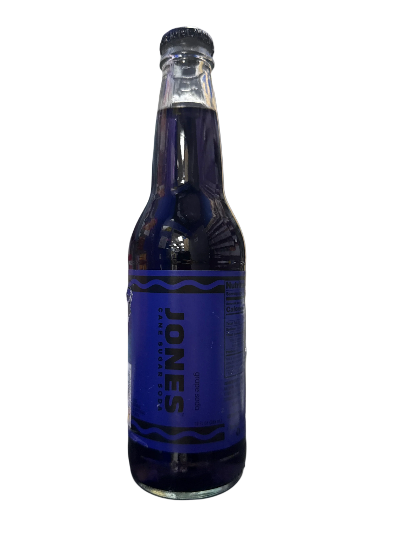 Jones Crayola Limited Edition Grape Soda Glass Bottle 355ML - U.S Edition