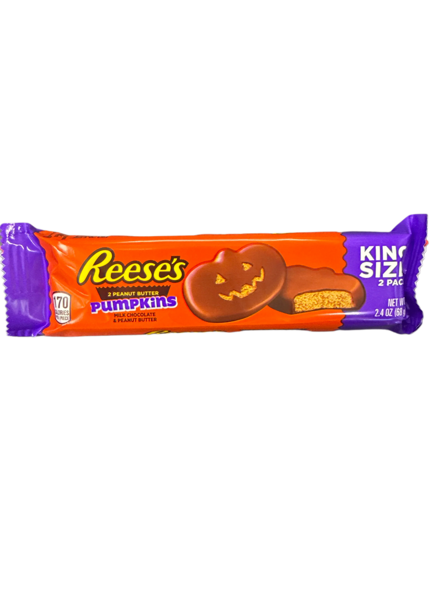 Reeses Halloween Coupes de Citrouille au Beurre de Cacahuète 68G - Édition U.S