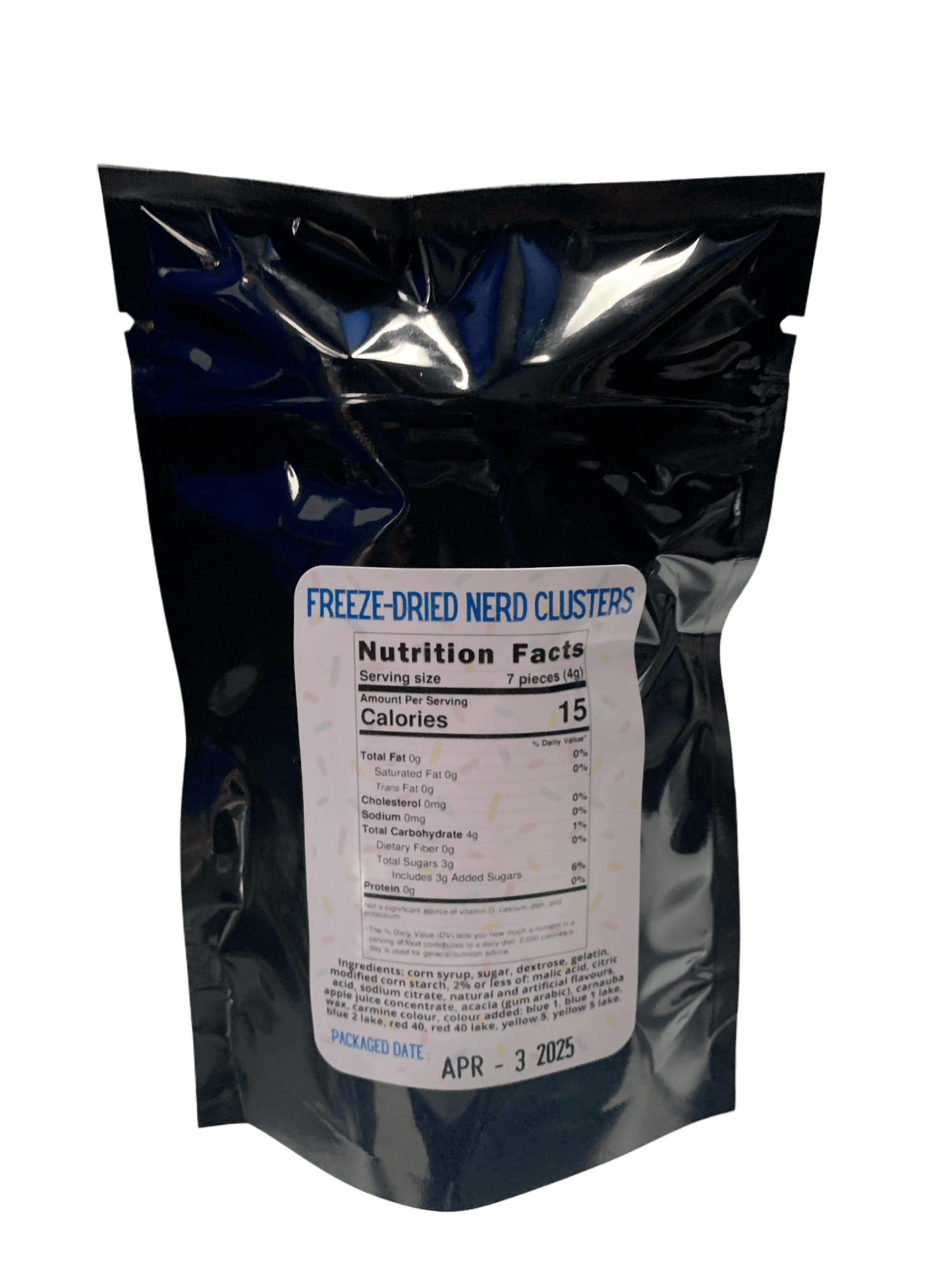 Extreme Snacks Freeze Dried Blue Gummy Clusters