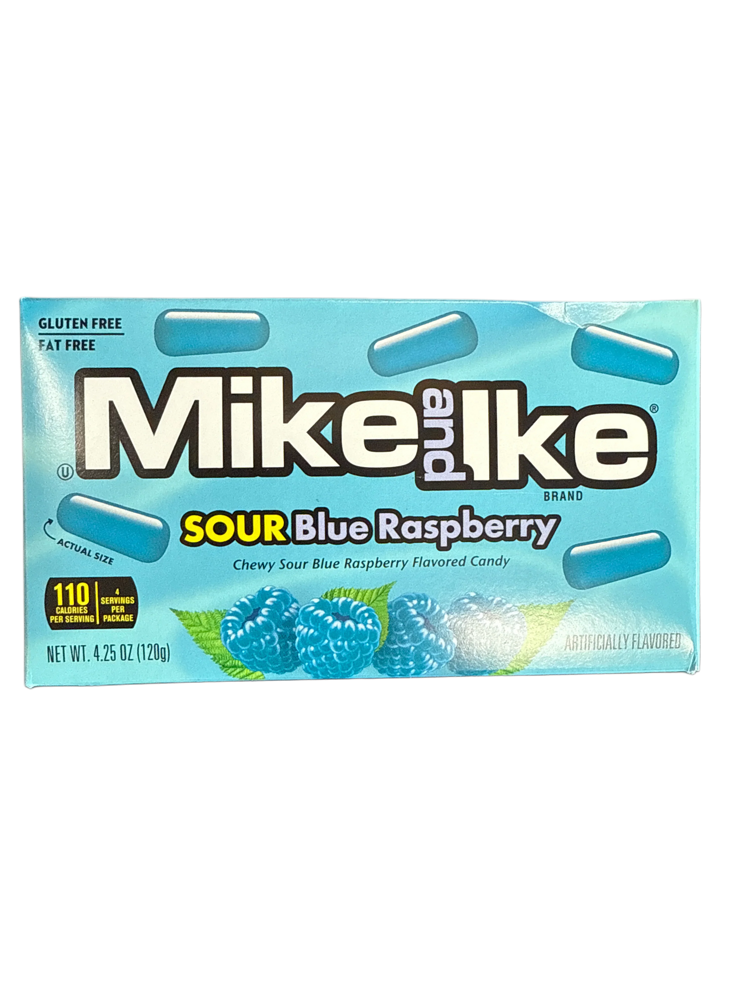 Mike and Ike Sour Blue Raspberry 120G - U.S Edition