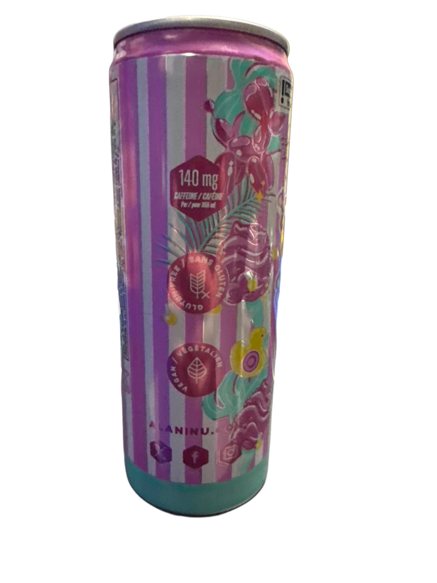 Alani Nu Cotton Candy Flavour Energy Drink 355ML - Canadian Edition