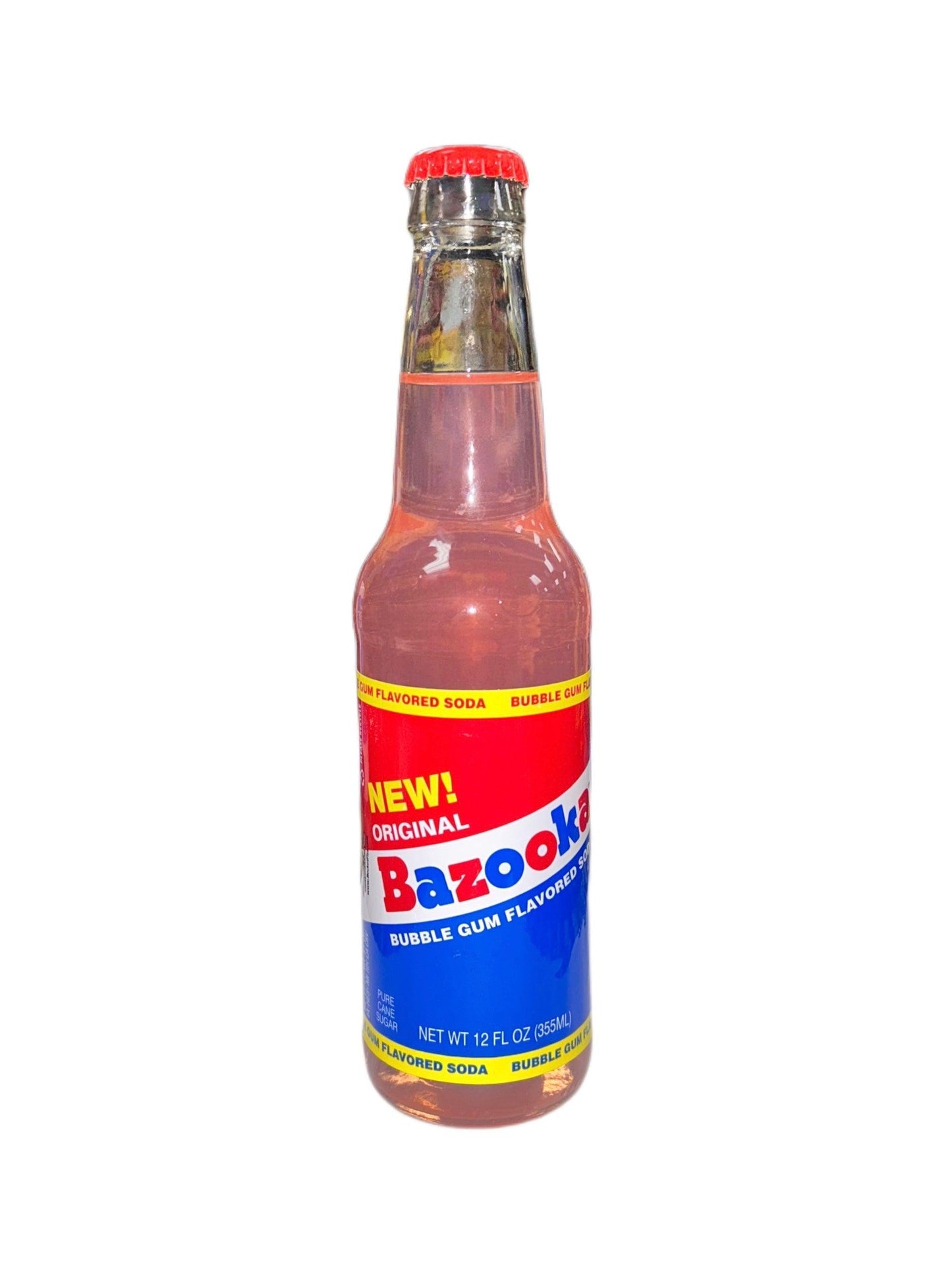 Bazooka Bubble Gum Soda Pop 355ML - Extreme Snacks