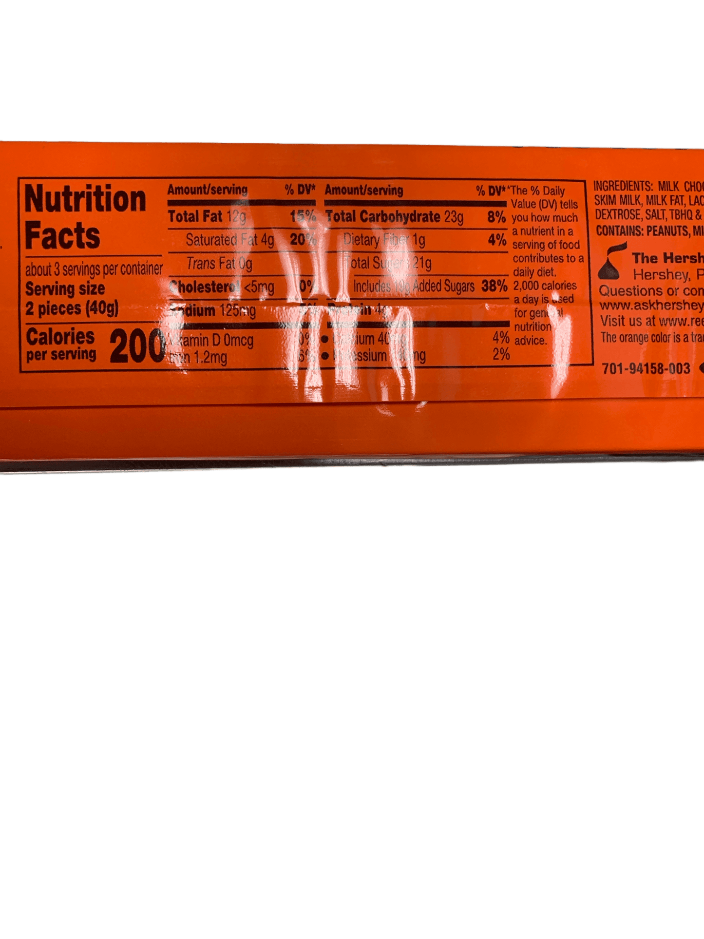 Reeses Peanut Butter Cups Super King Chocolate Bar 119G - U.S Edition