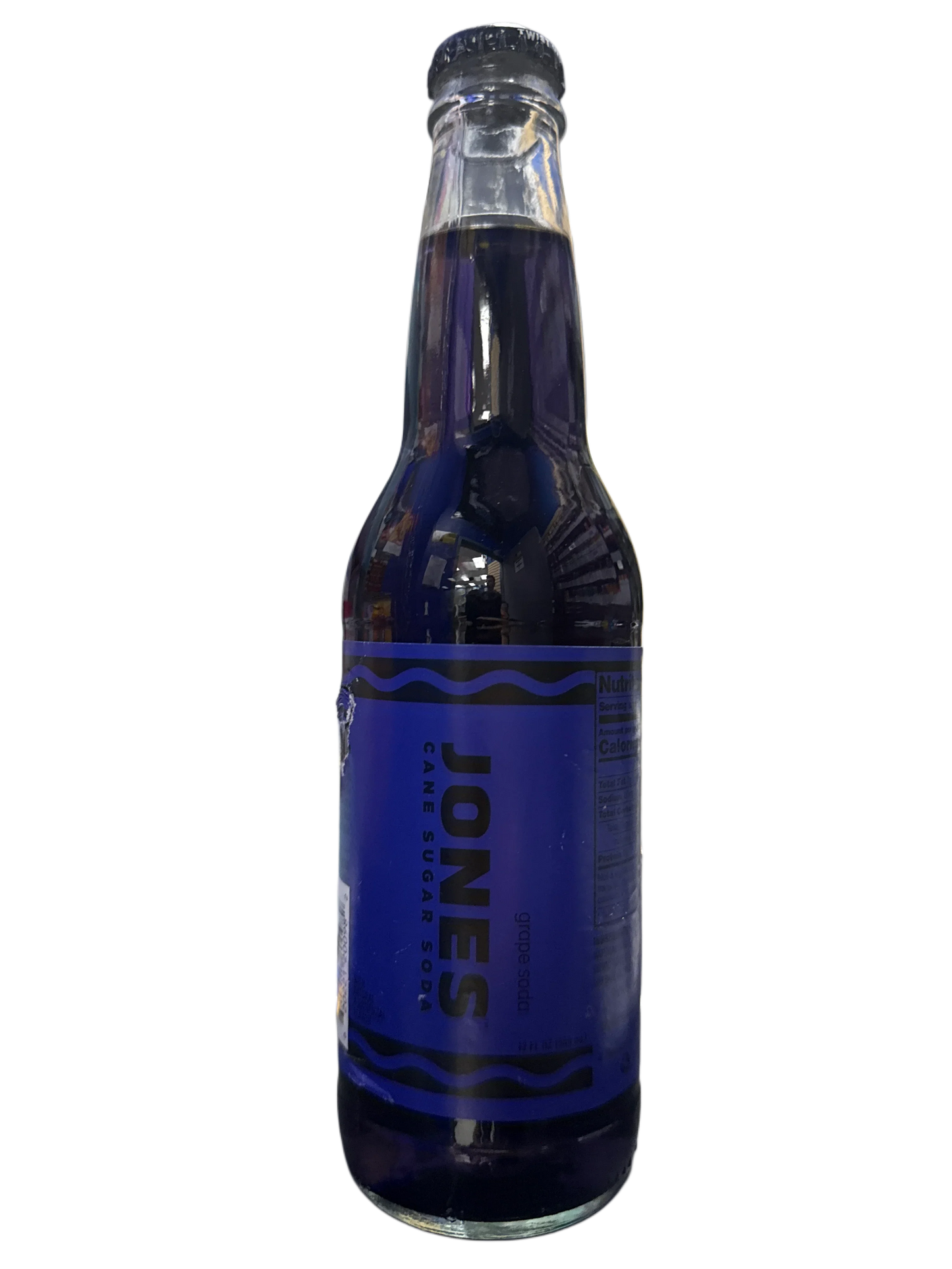 Jones Crayola Limited Edition Grape Soda Glass Bottle 355ML - U.S Edition