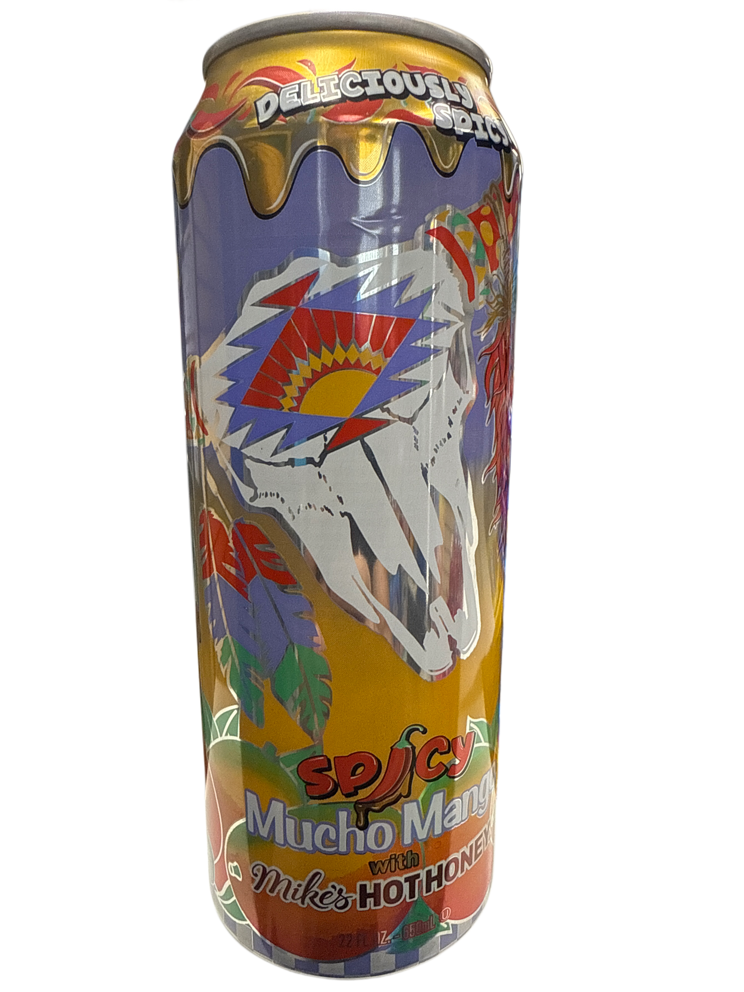 Arizonas Spicy Mucho Mango With Mikes Hot Honey 650ML - U.S Edition
