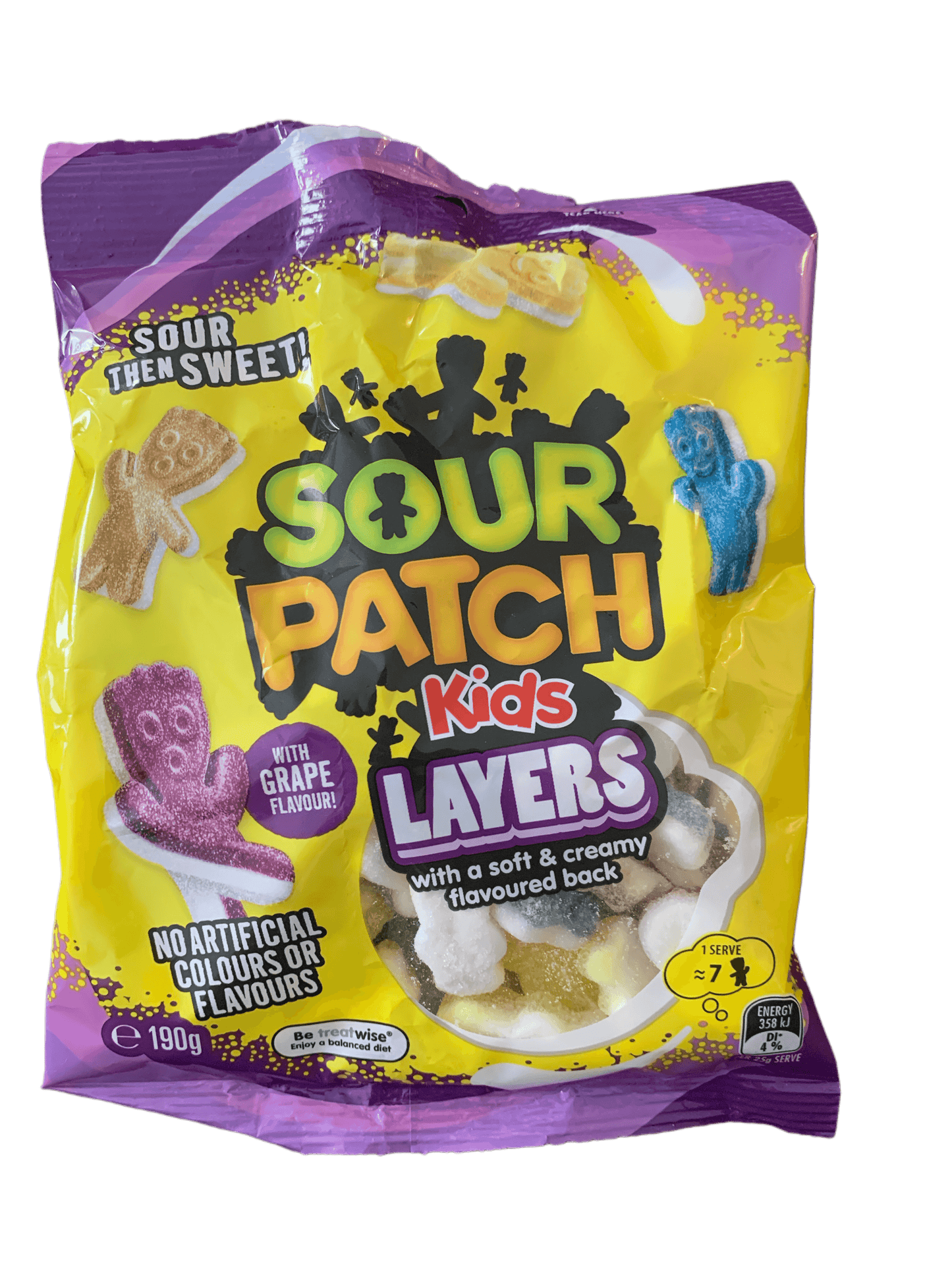 Sour Patch Kids Layers 190G - Australian Edition