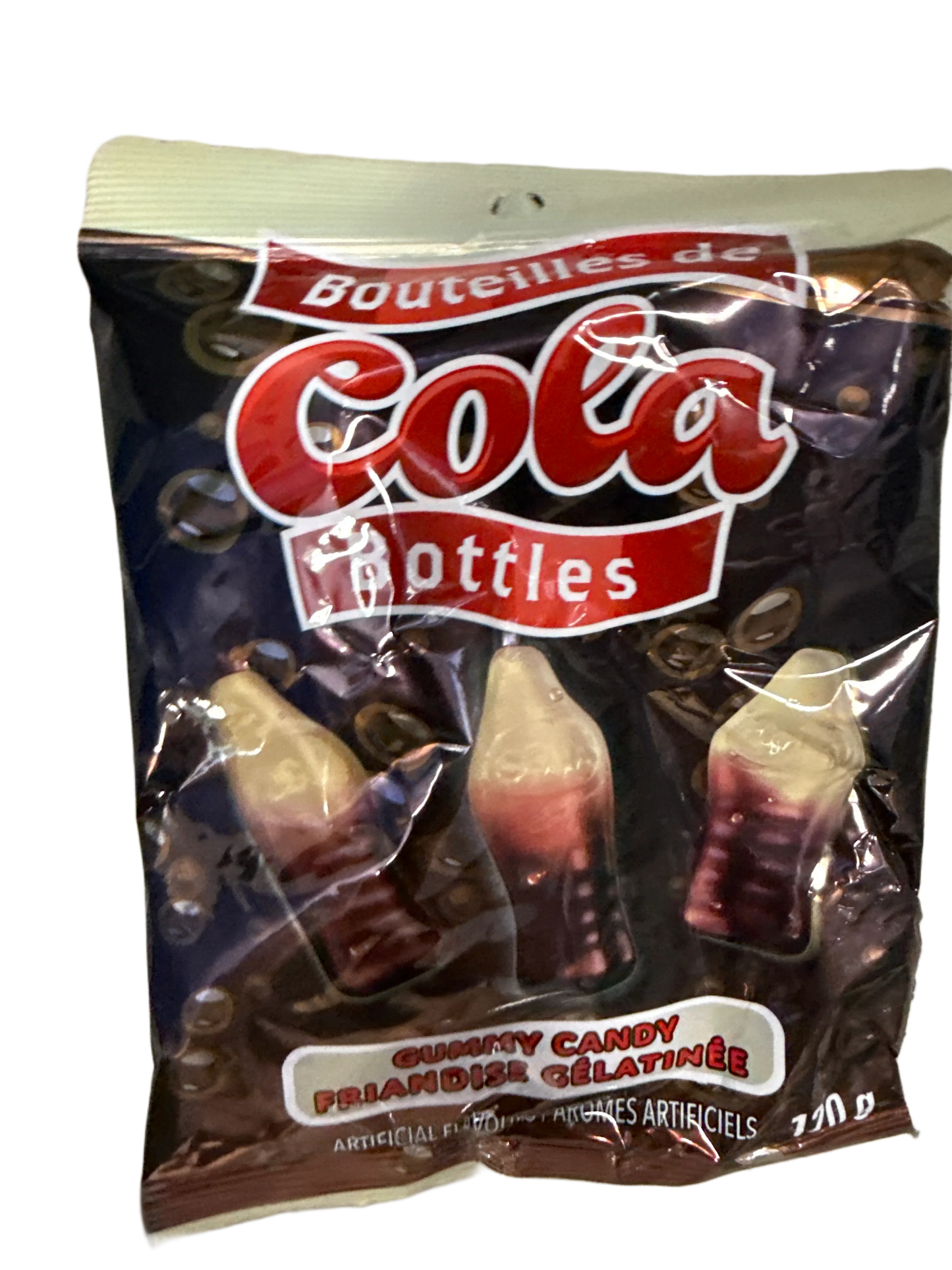 Cola Bottles Gummy Candy 120G - Canadian Edition