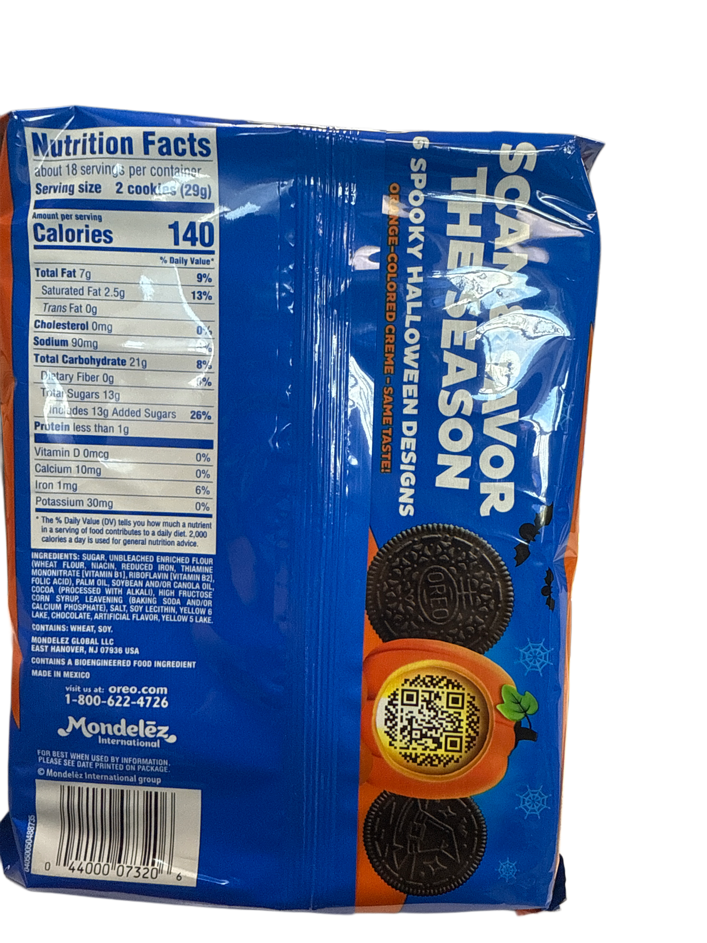 Oreo Halloween Edition with Orange Creme 530G - U.S Edition