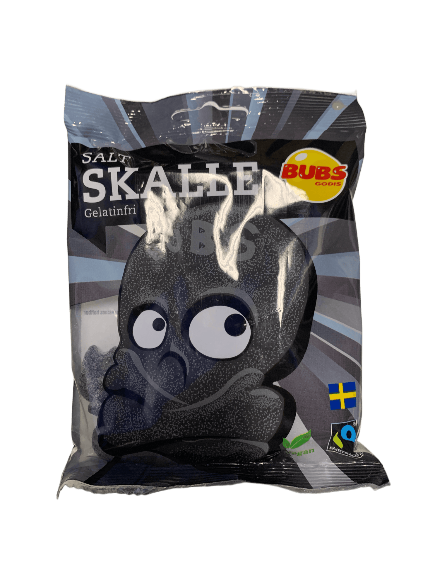 BUBS Godis Salt Skalle Candy Bag 90G - Sweden Edition
