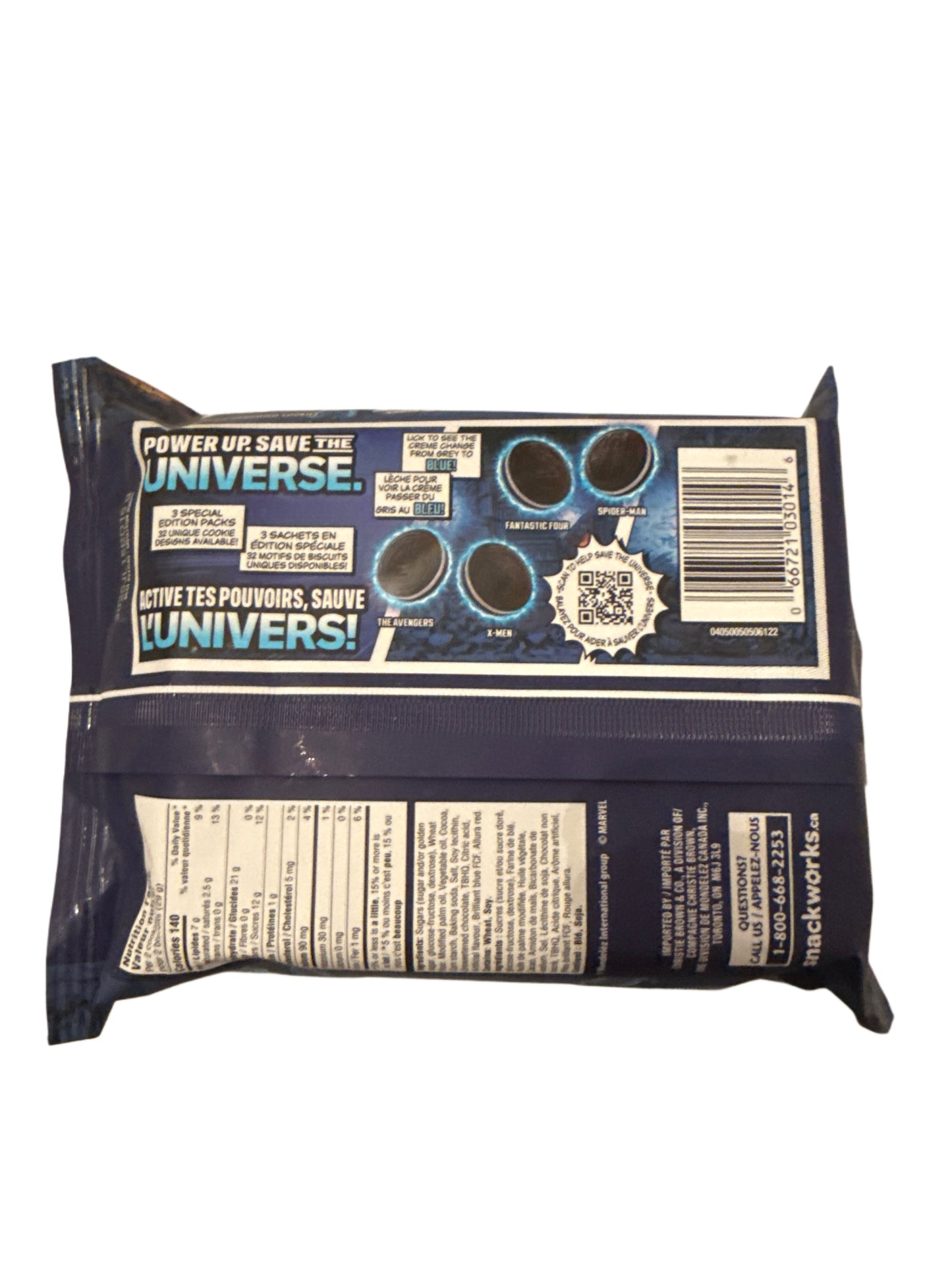 Oreo Limited Edition 3 Of 3 Stuf Of Legends Cookies 303G - Canadian Edition