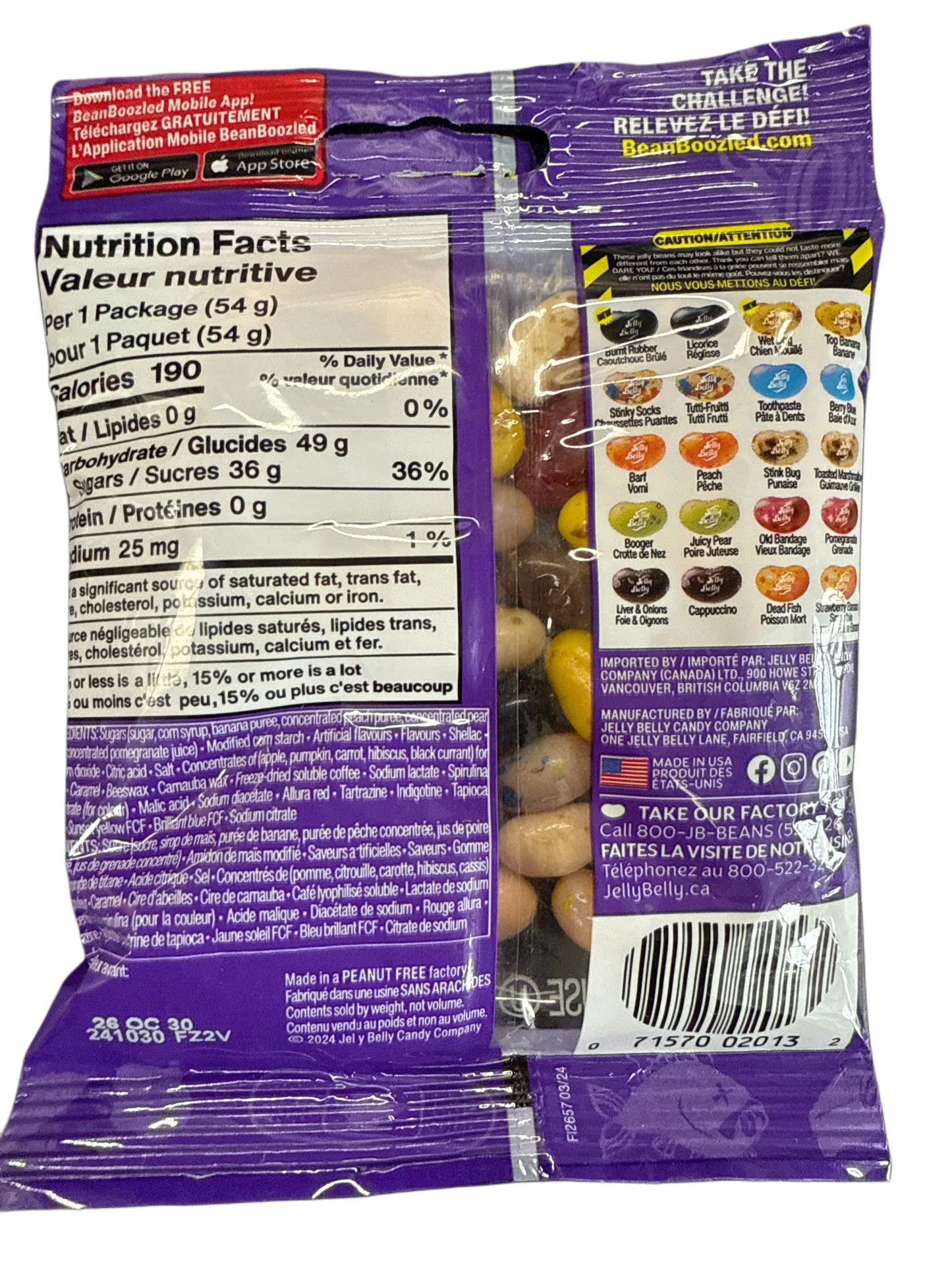 Jelly Belly Bean Boozled 54G - U.S Edition
