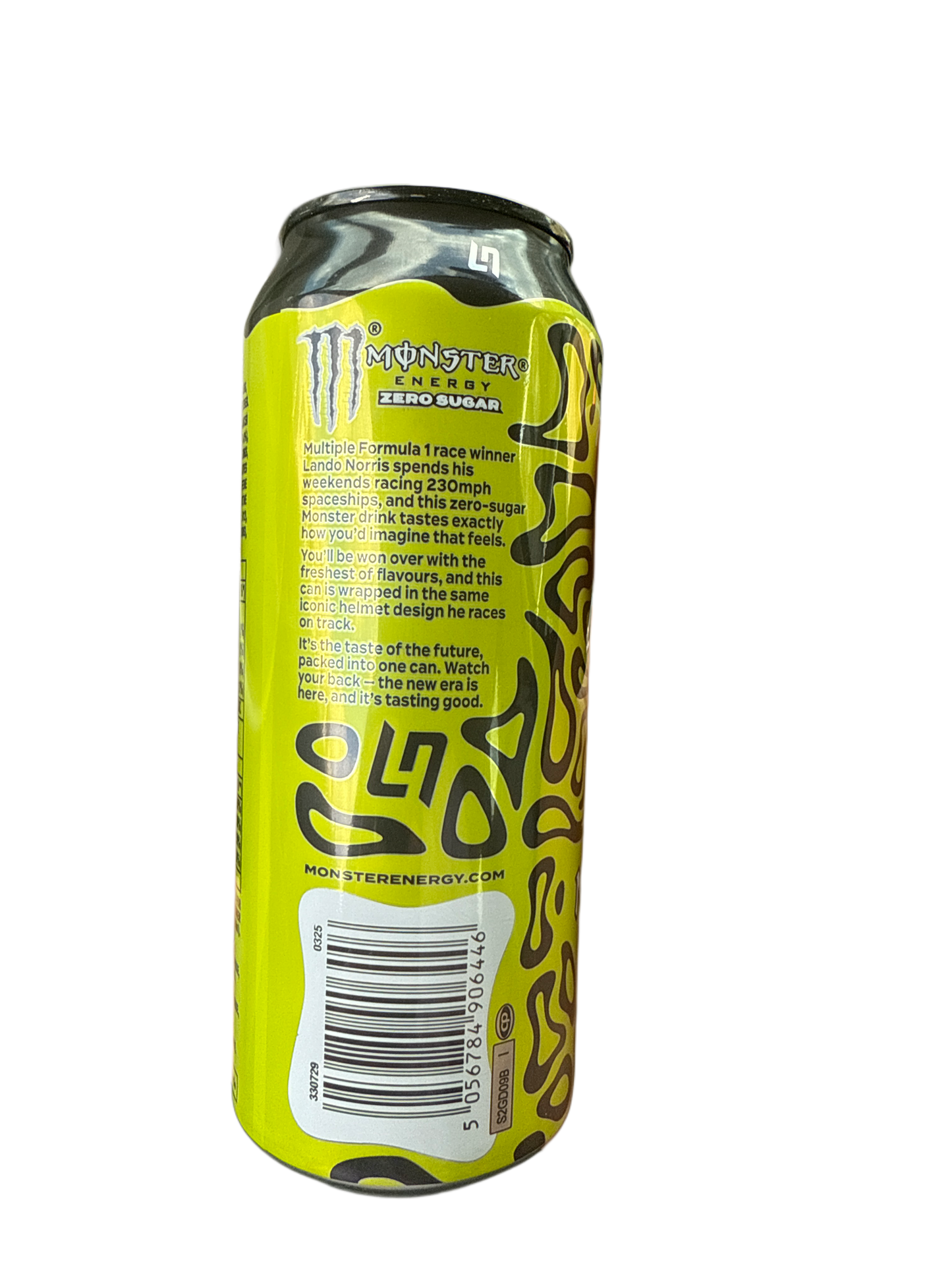 Monster Energy Zero Sugar Limited Edition Lando Norris 500ML - U.K Edition