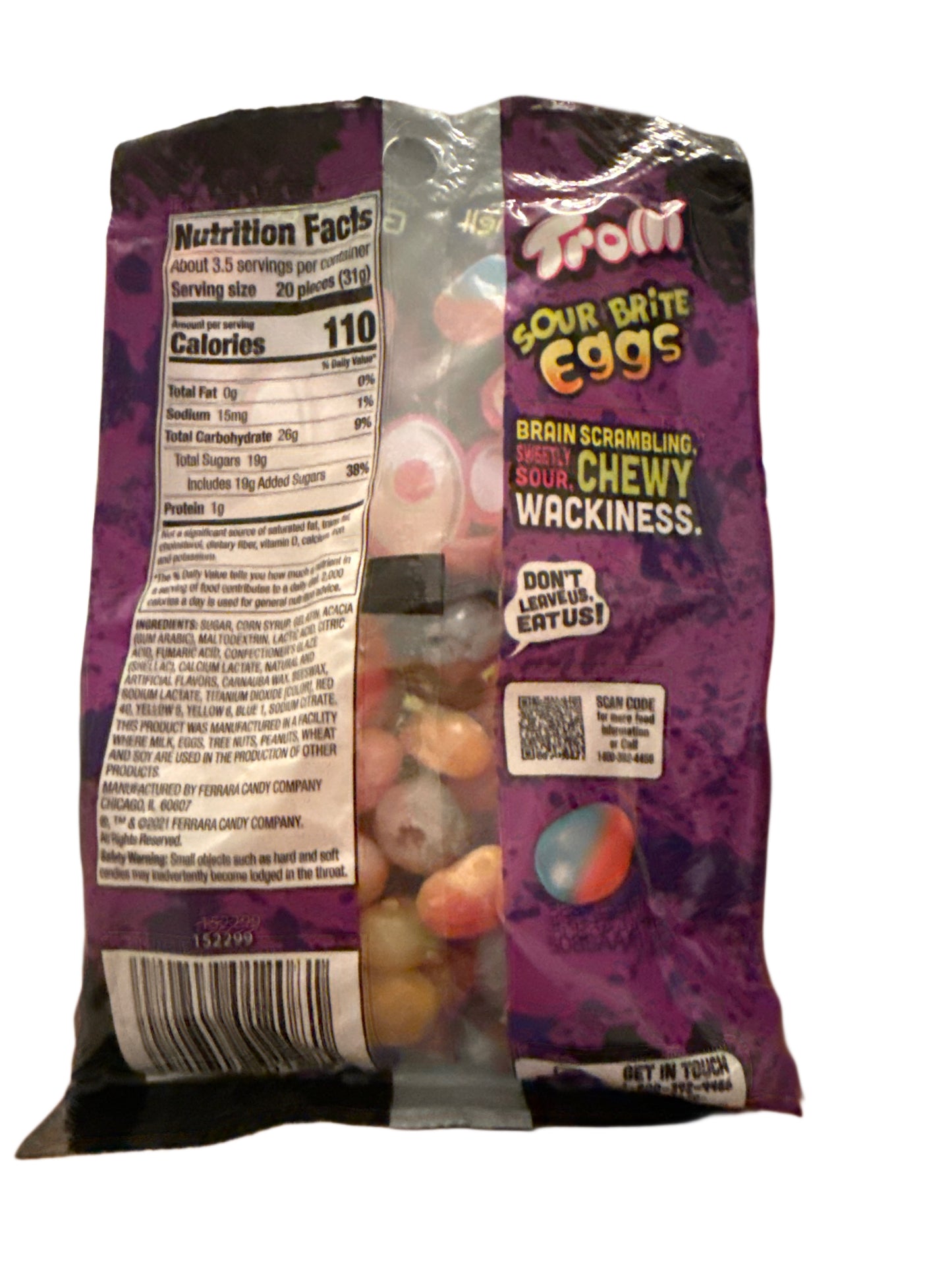 Trolli Sour Brite Candy Eggs 113G - U.S Edition