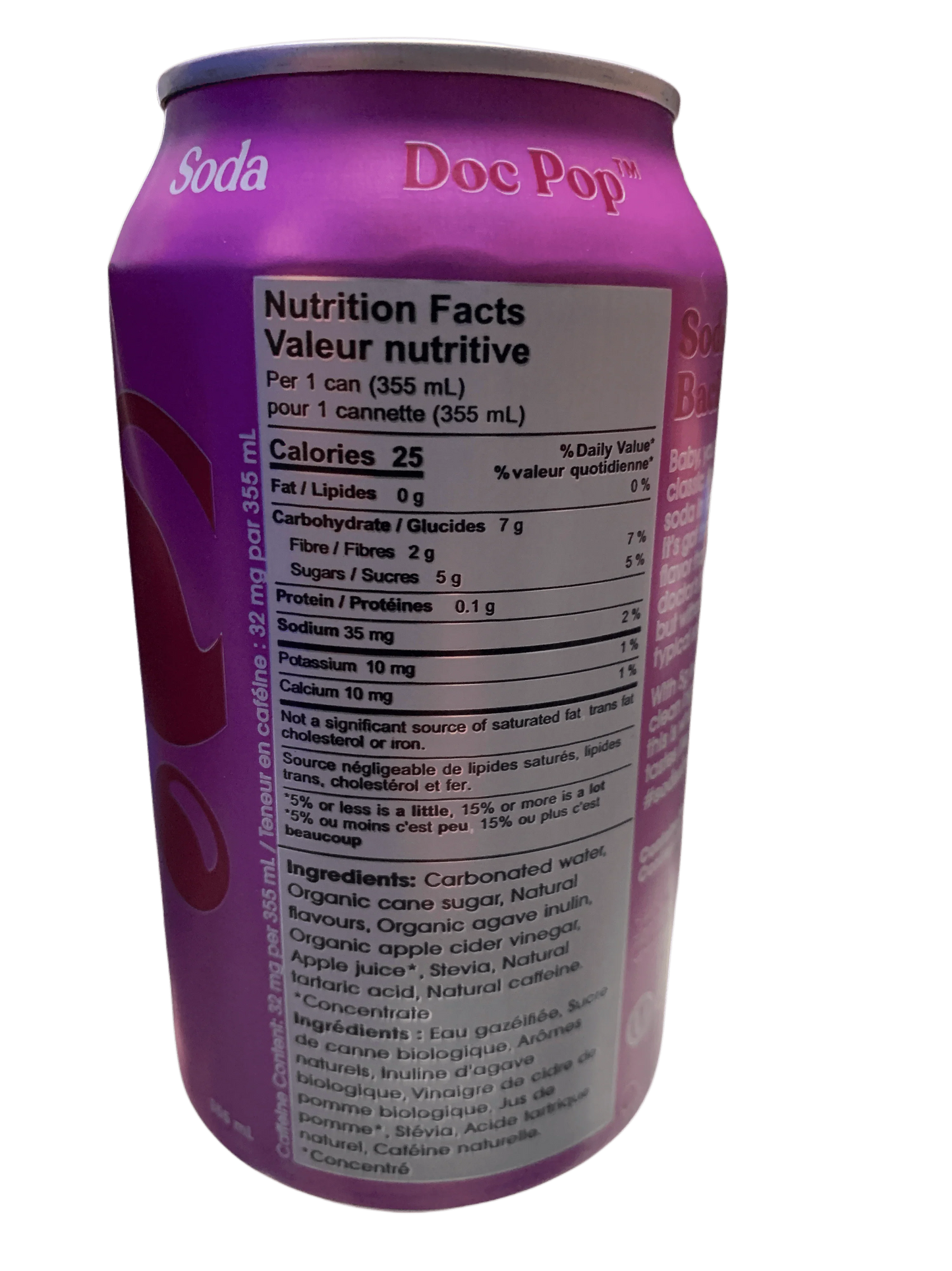 Poppi Doc Pop Soda 355ML - Canadian Edition