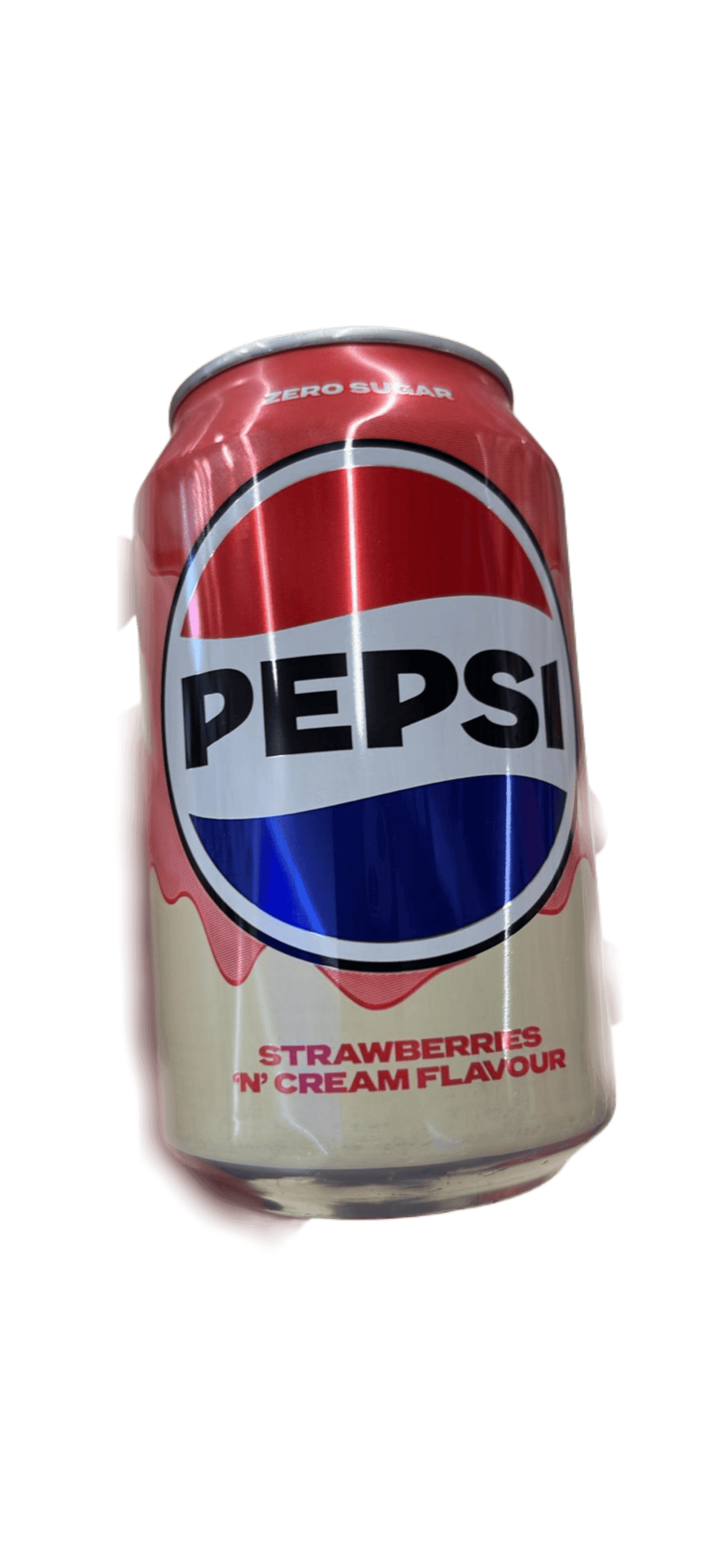 Pepsi Strawberries N' Cream Can 330ML - U.K Edition