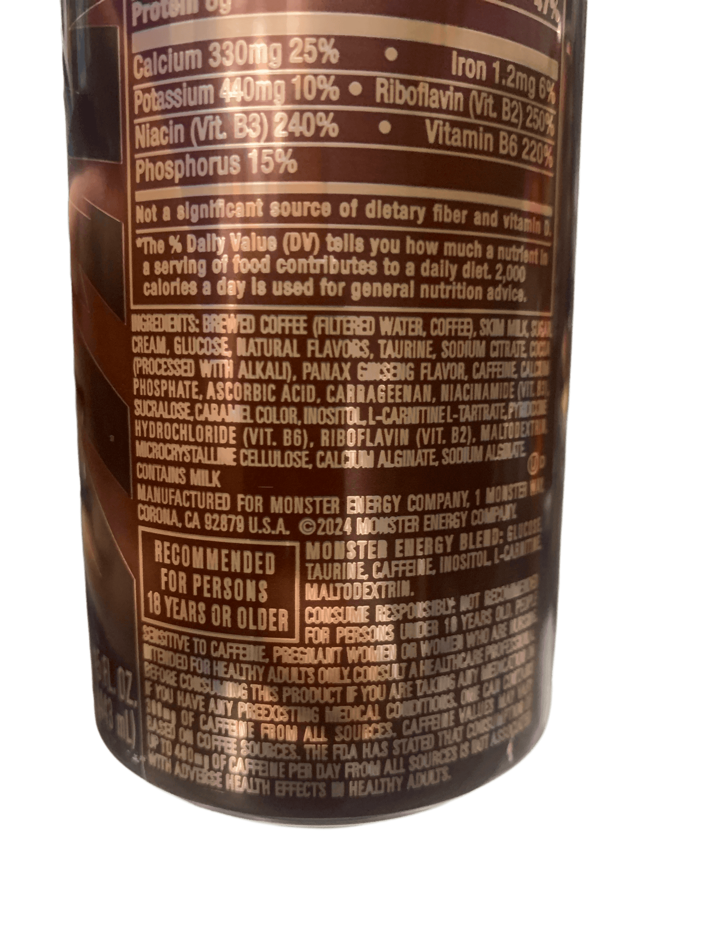Monster Loca Moca Killer Brew Triple Shot 443ML - U.S Edition