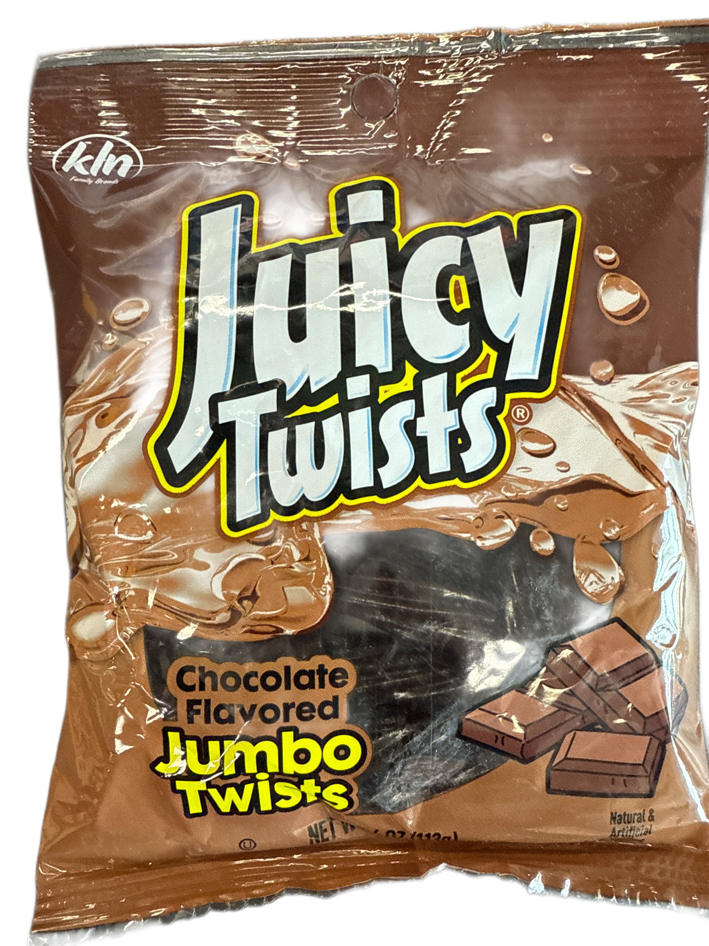 Juicy Twists Chocolate Flavoured Candy Twists 113G - U.S Edition