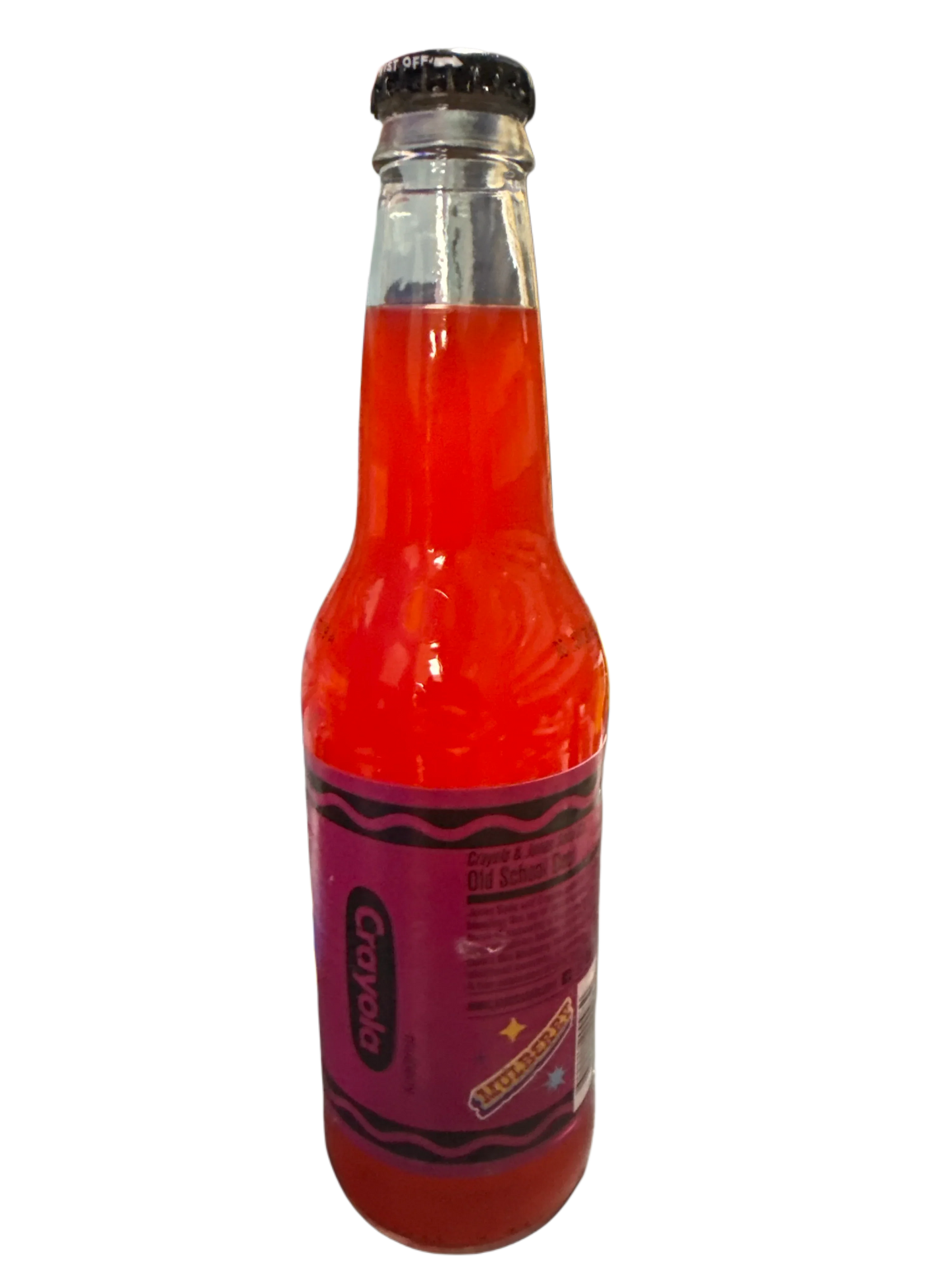 Jones Crayola Limited Edition Strawberry Lime Glass Bottle 355ML - U.S Edition