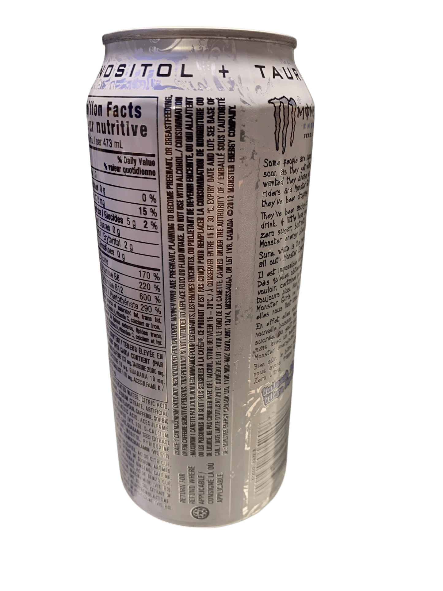 Monster Energy Ultra Zero Energy Drink 473ML
