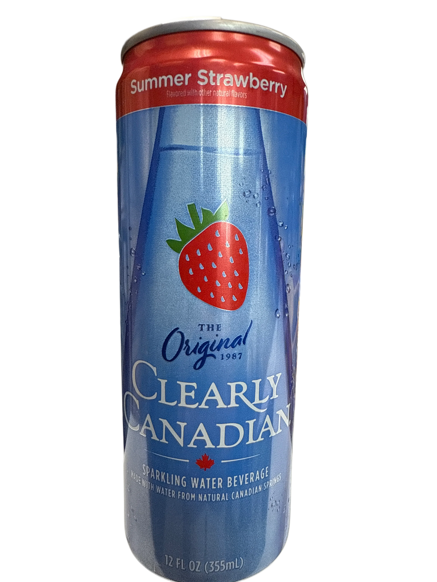 Clearly Canadian Sommer Erdbeer Geschmack 355ML - Kanadische Ausgabe