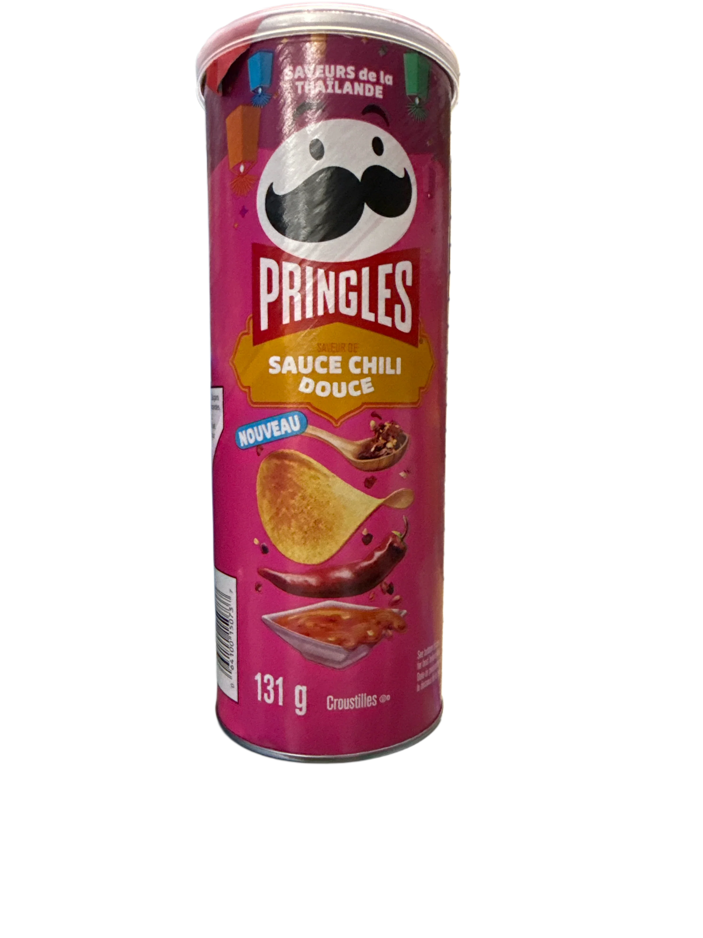 Pringles Sweet Chili Sauce Flavour Potato Chips 131G - Thailand Edition