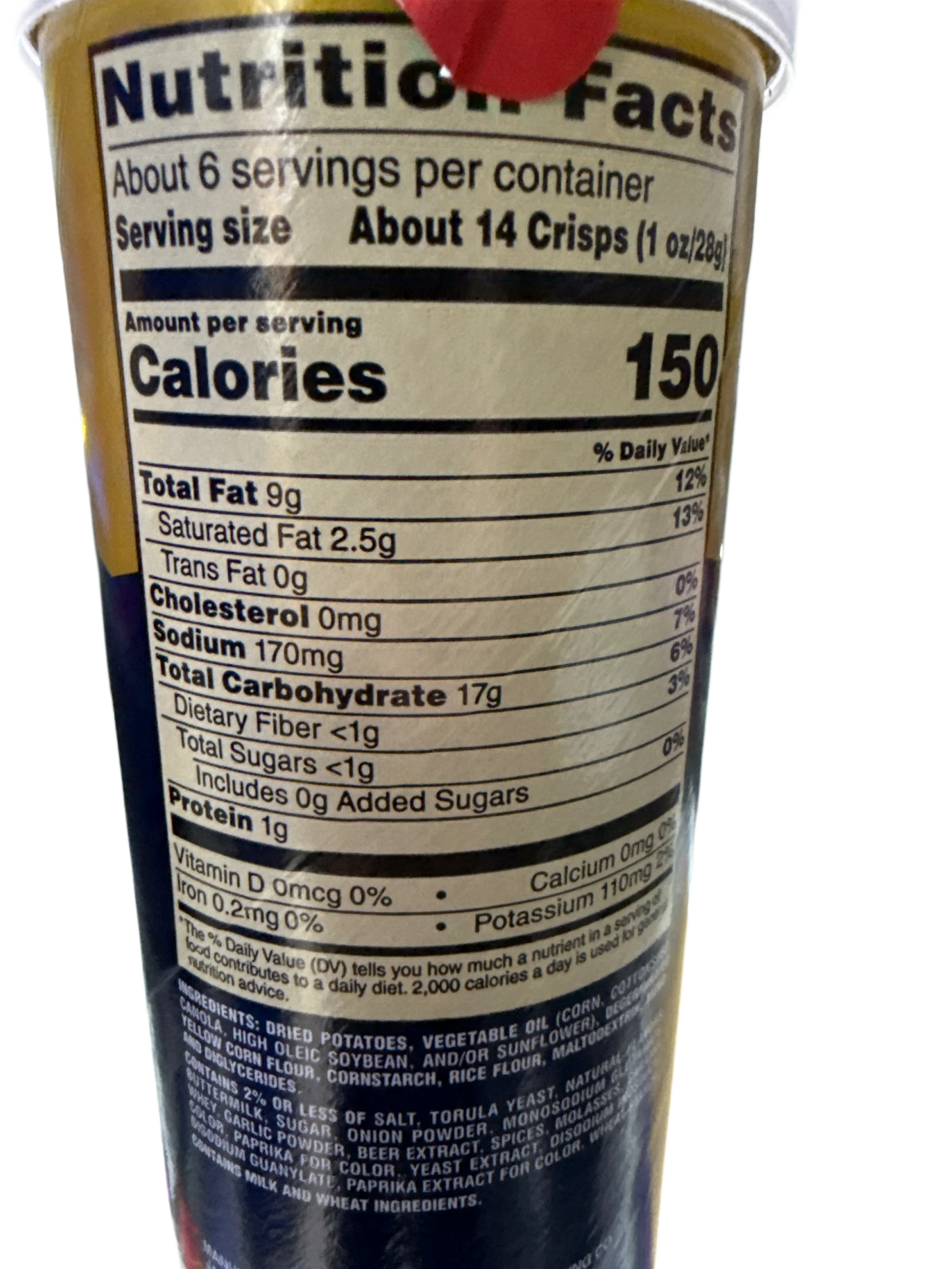 Pringles Limited Edition Grilled Beer Brat Flavour 158g - U.S Edition