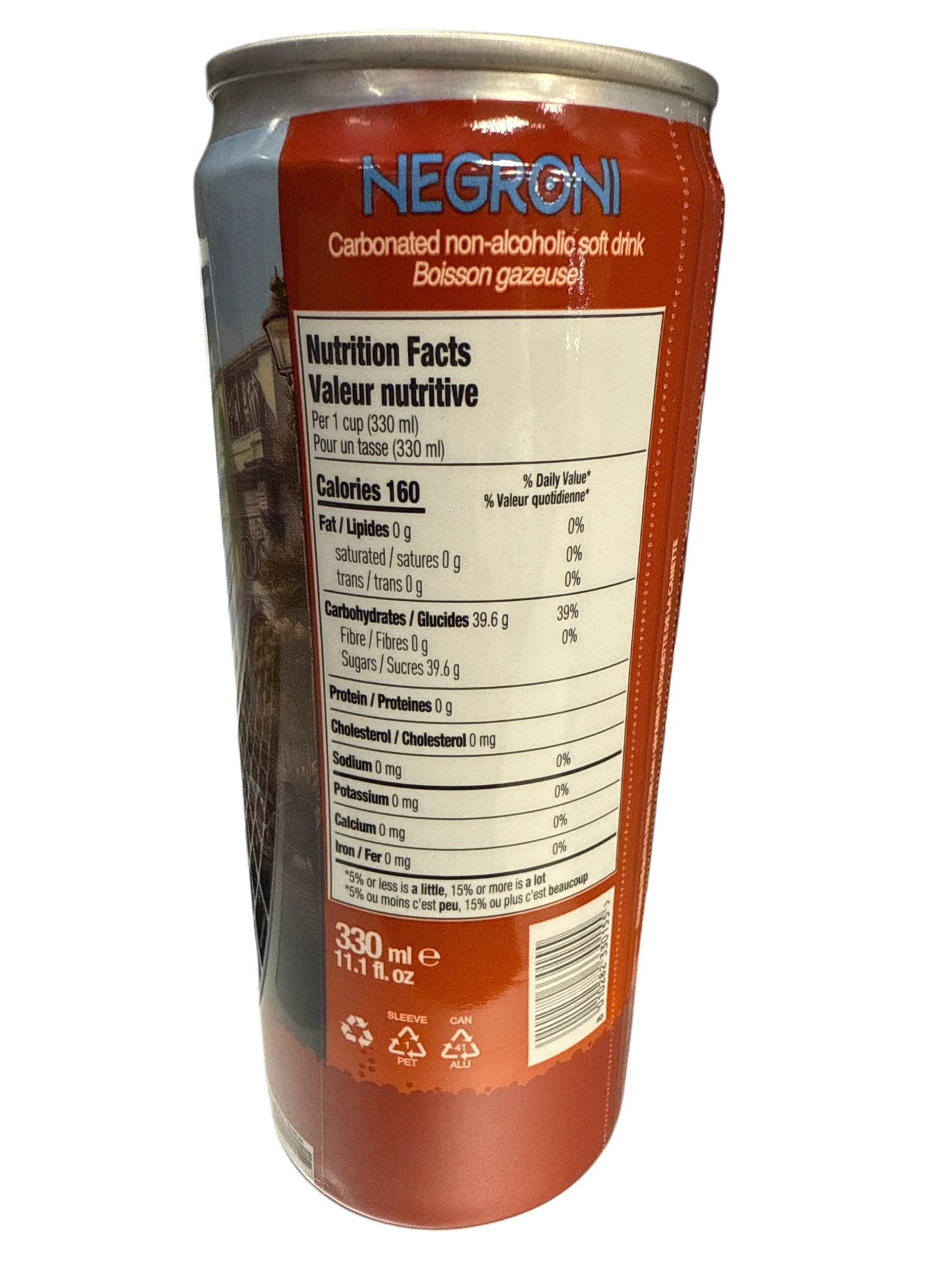 La Dolce Vita Negroni Soda 330ML - Italian Edition