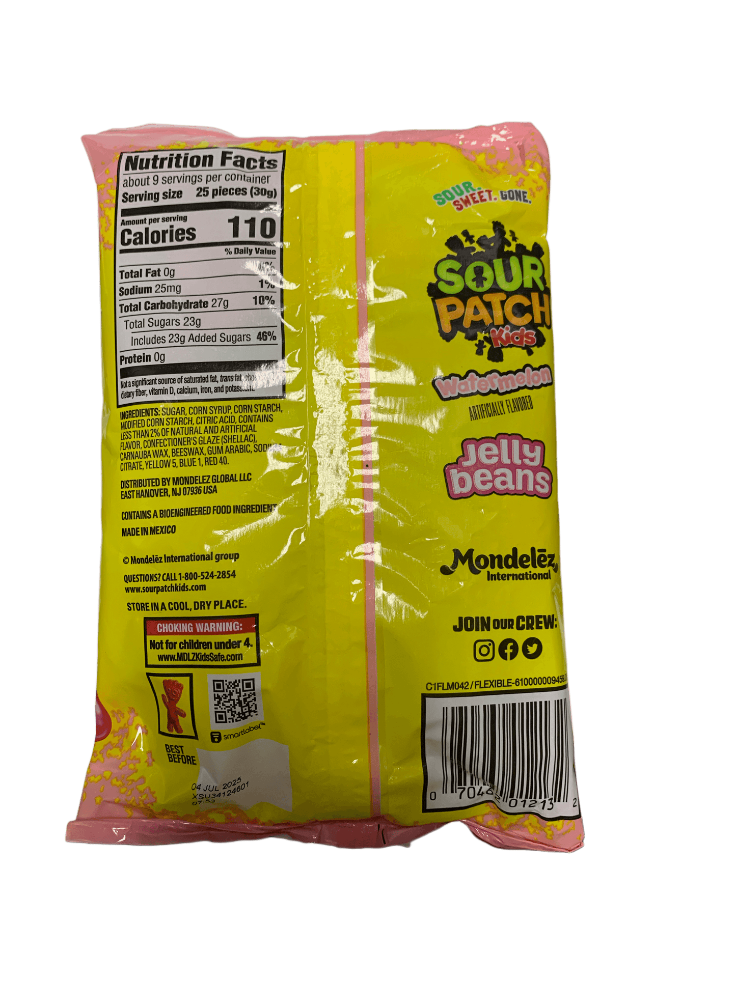 Sour Patch Kids Easter Watermelon Flavoured Jelly Beans 283g - Mexico Edition