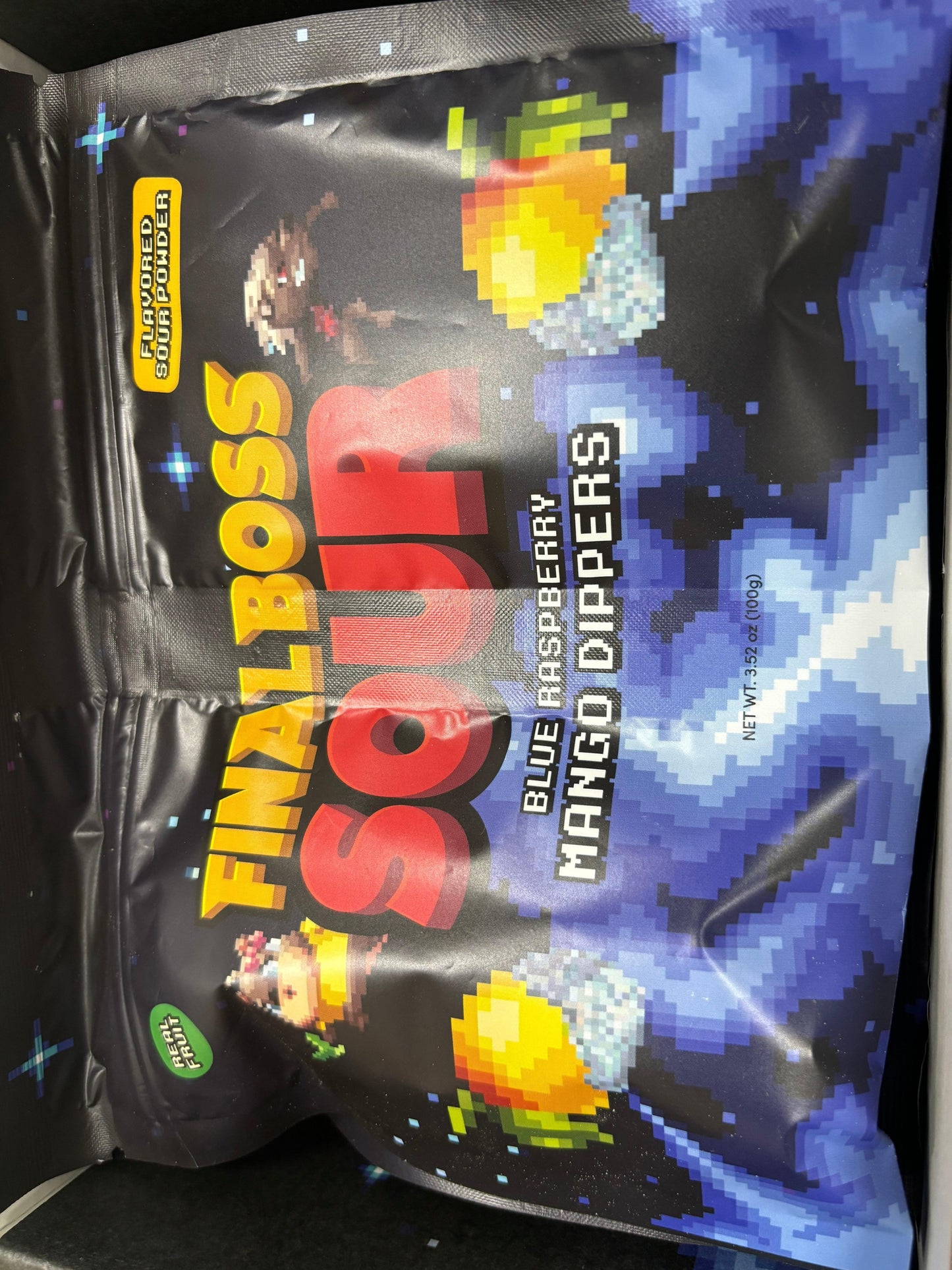 FINAL BOSS SOUR Palitos de Mango y Frambuesa Azul - Edición EE.UU.