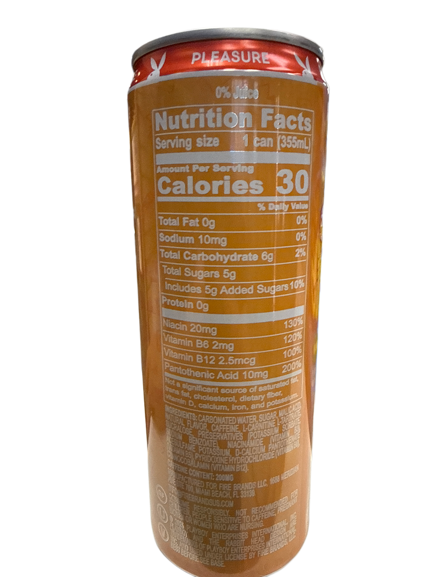 Playboy Sexy Peaches Energy Drink 355ML - International Edition