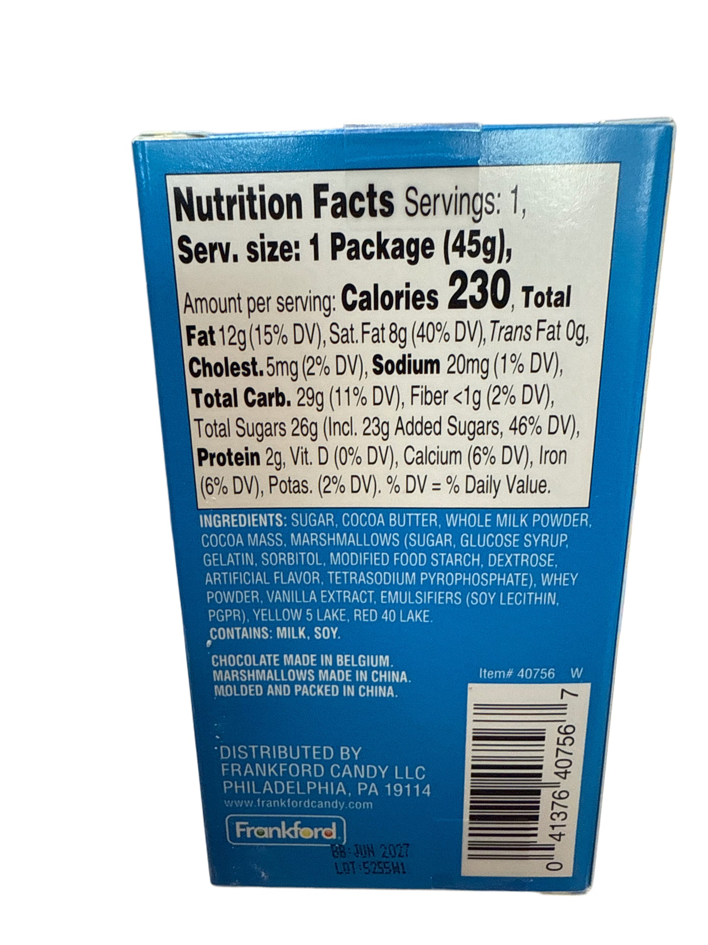 Frankford Weihnachts-Pinguin Belgische Heiße Schokolade Bombe 45G - U.S. Ausgabe