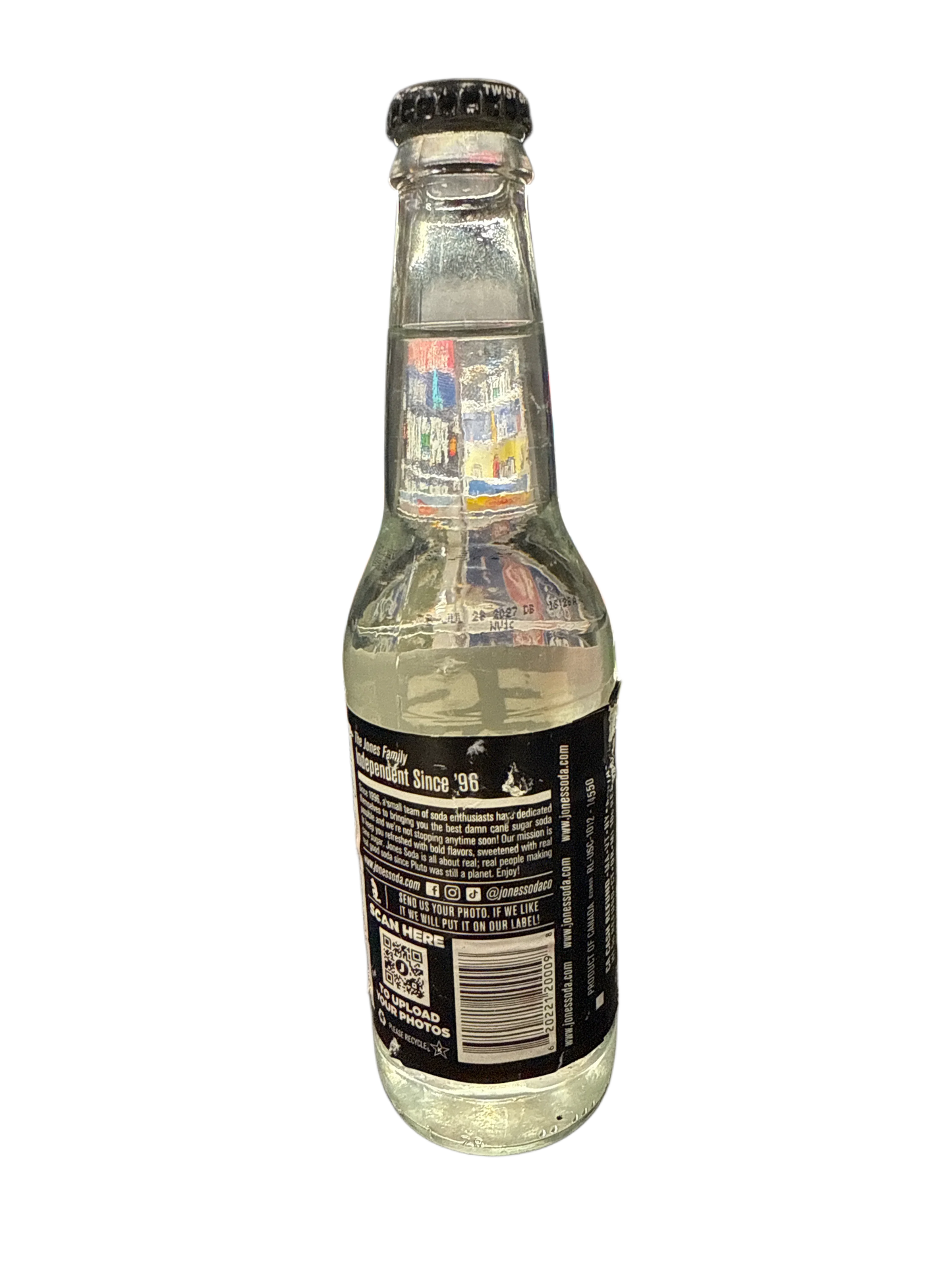 Jones Cream Soda aromatisierte Glasflasche 355ML - Kanadische Ausgabe