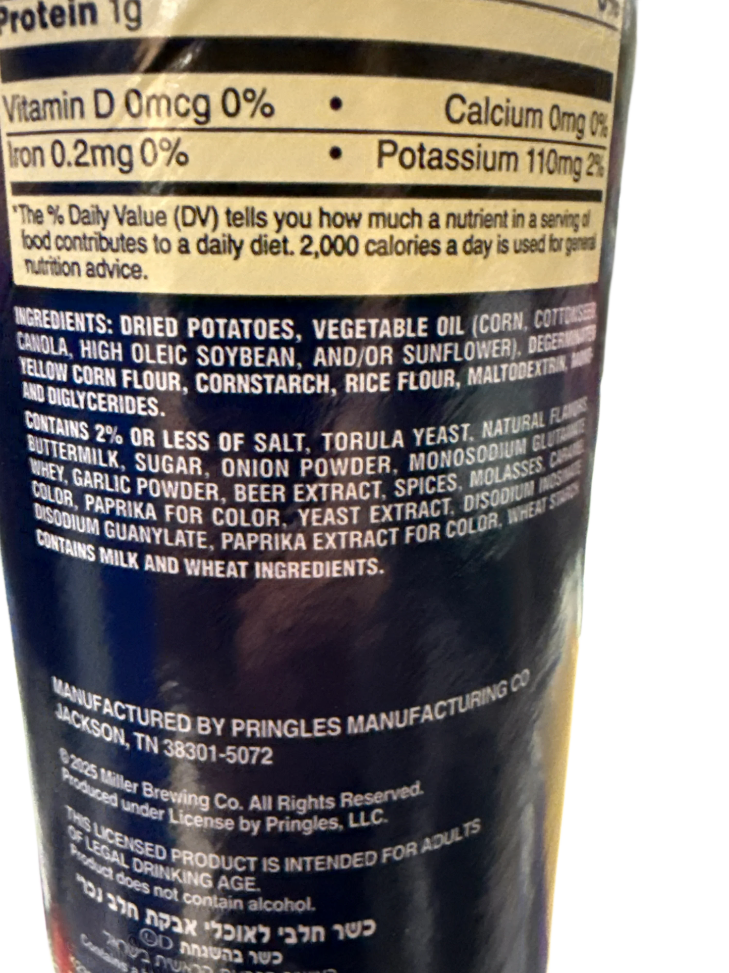 Pringles Limited Edition Grilled Beer Brat Flavour 158g - U.S Edition