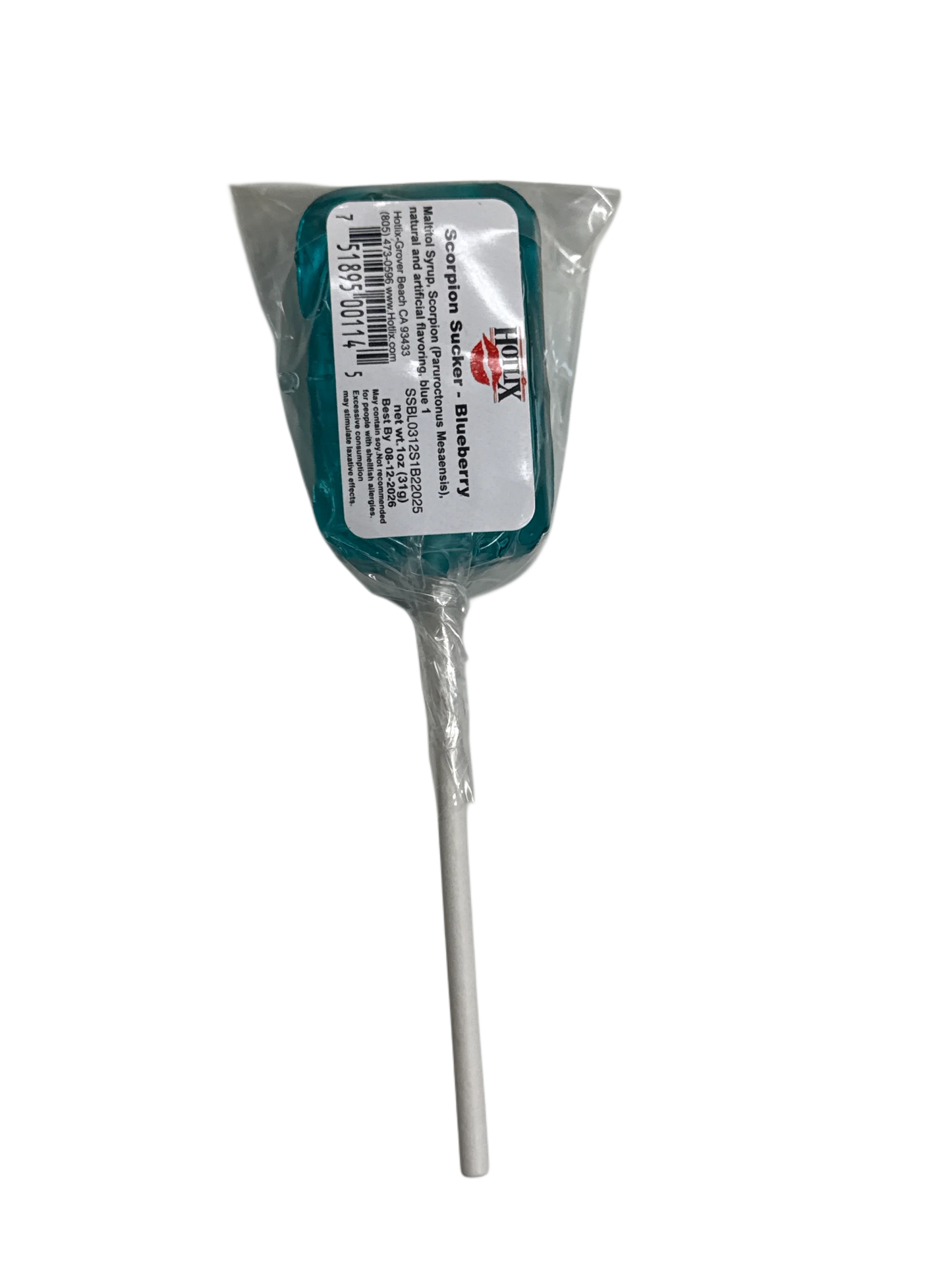 مصاصات عقرب حقيقية هوتليكس هالوين 31 جرام - النسخة الأمريكية