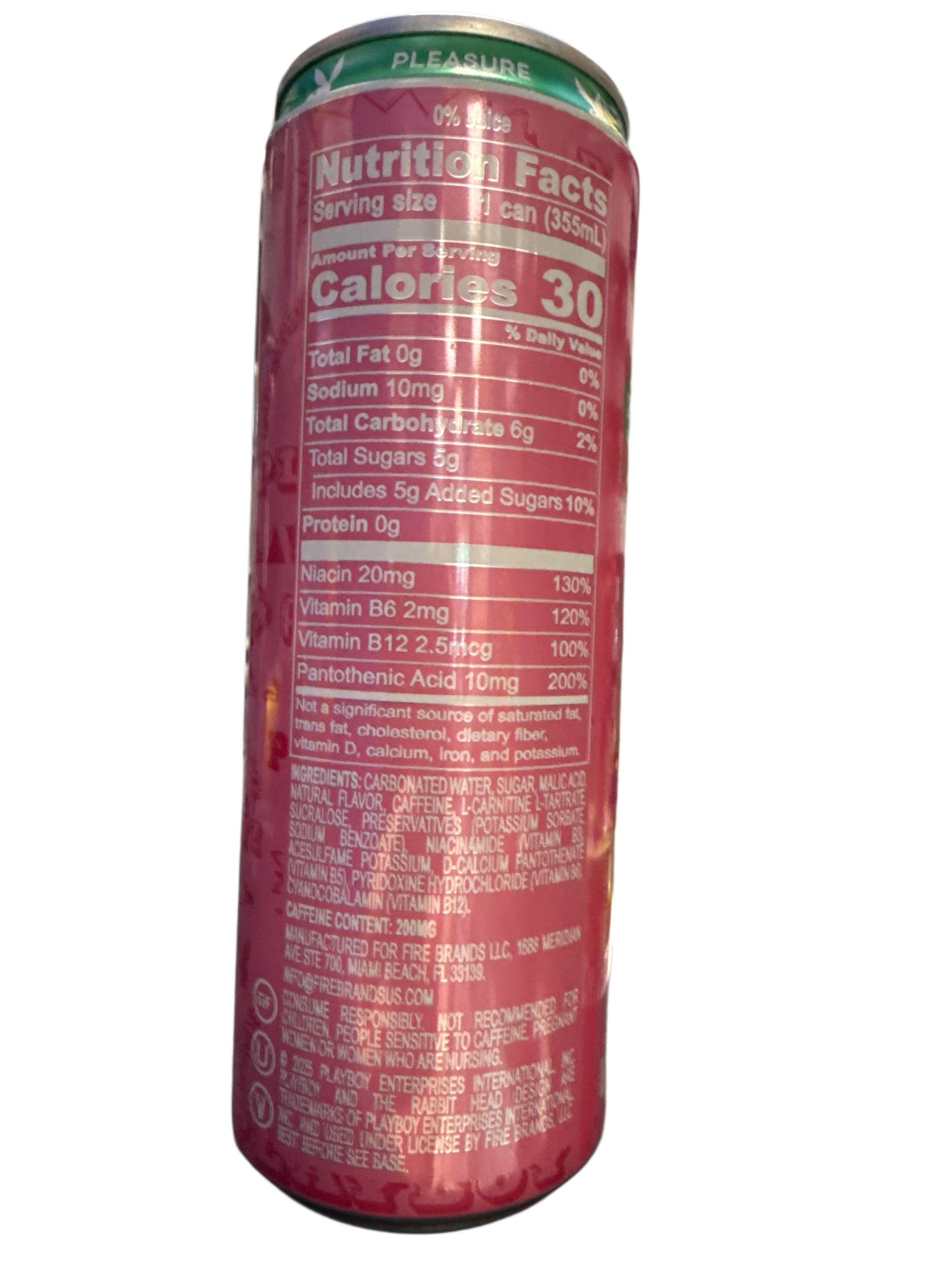 Playboy Lovely Melons Energy Drink 355ML - U.S Edition