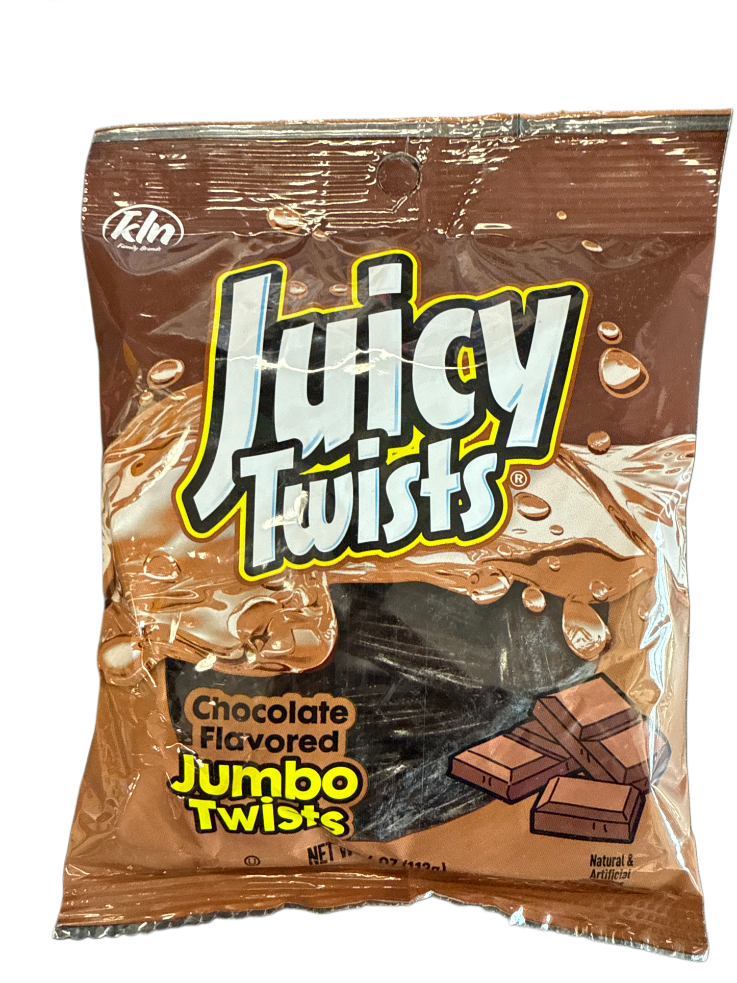 Juicy Twists Chocolate Flavoured Candy Twists 113G - U.S Edition