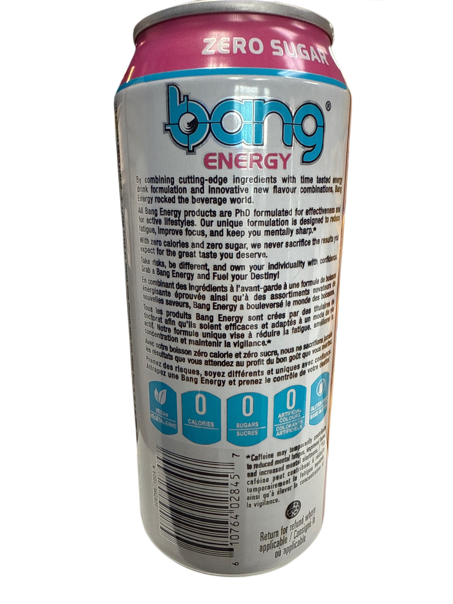 Bang Energy Cotton Candy Flavour 473ML - U.S Edition
