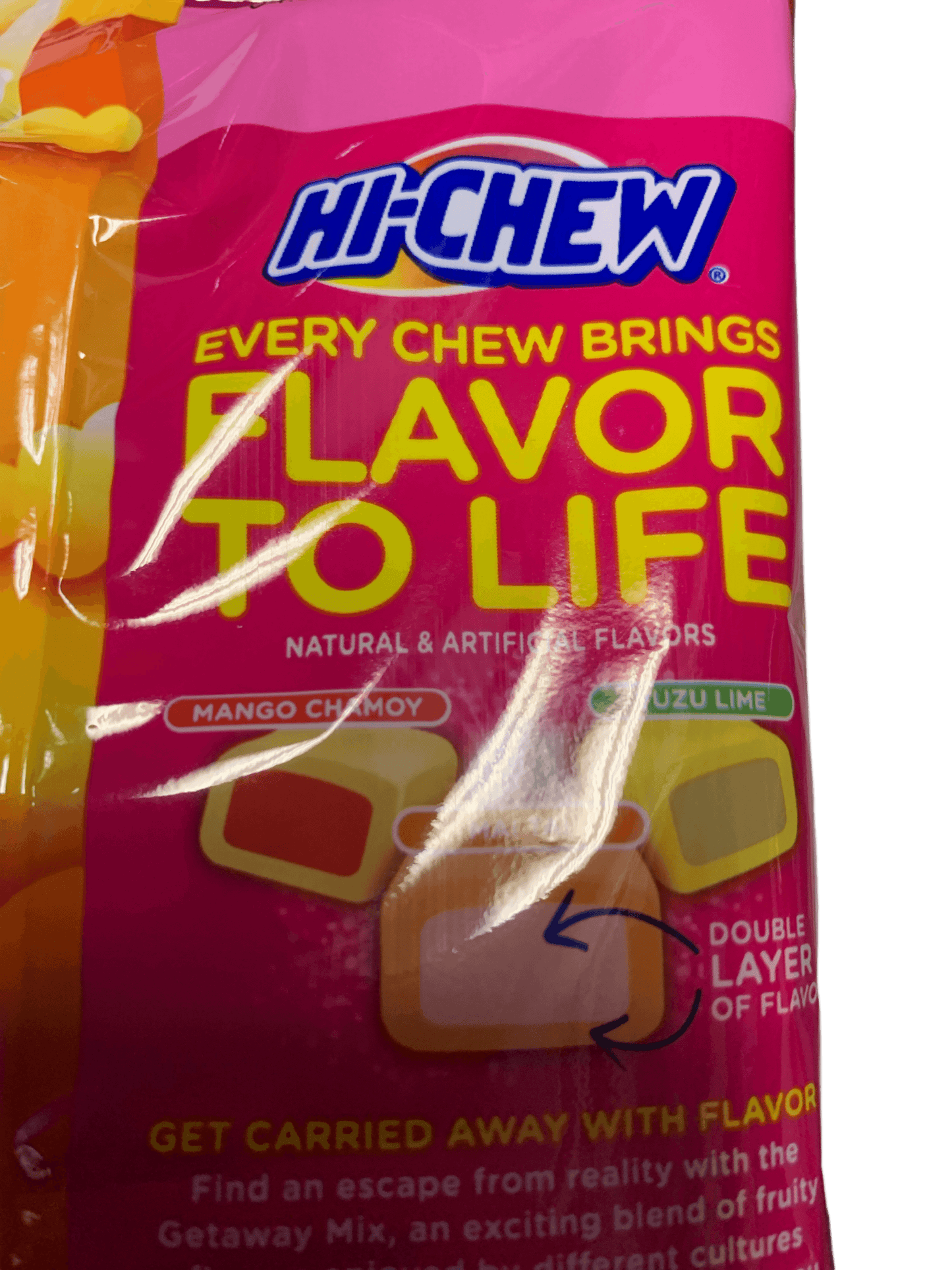 Morinaga Hi-Chew Getaway Mischung 85G - U.S. Ausgabe