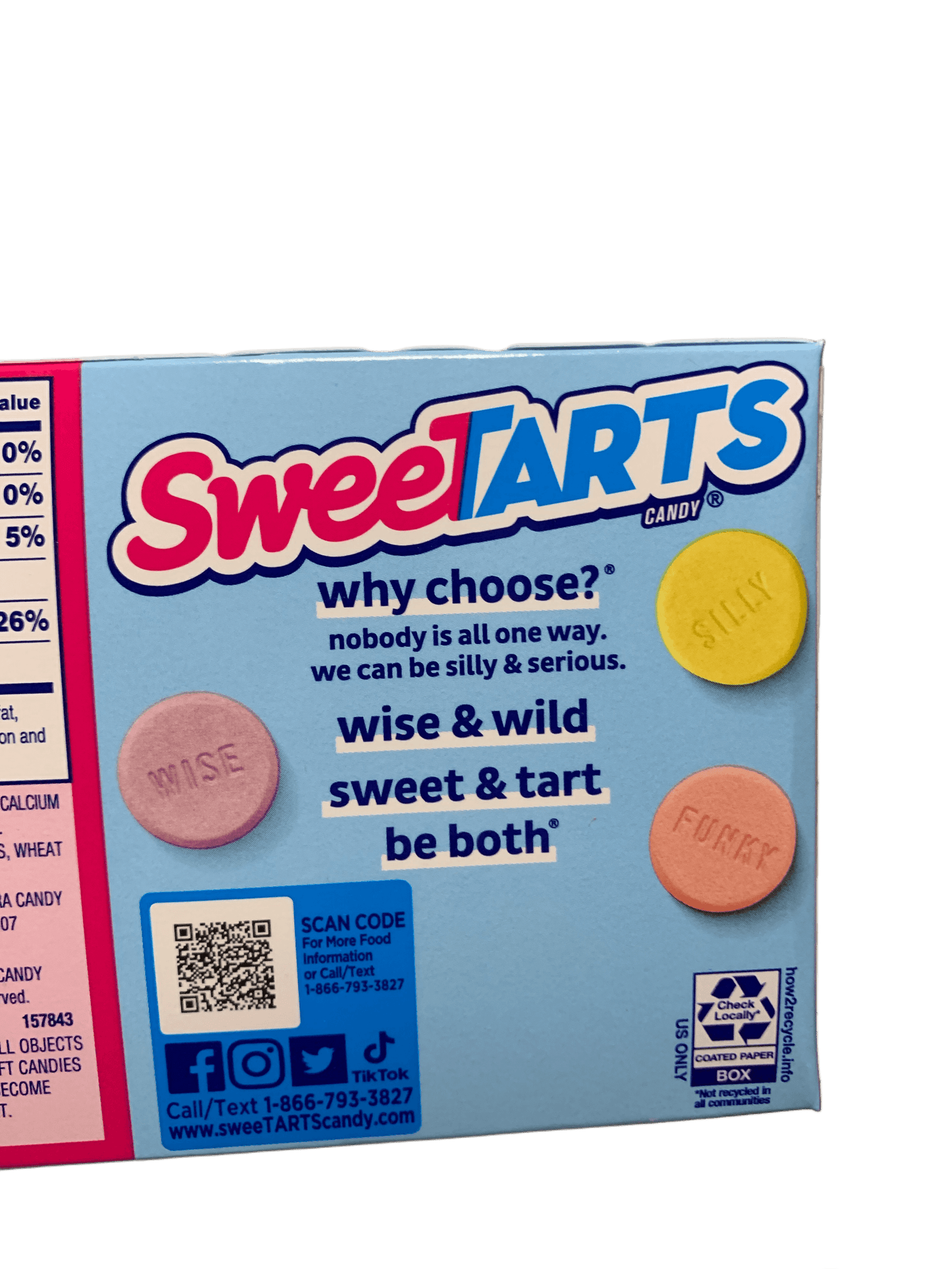 Sweet Tarts Original Theater Box 141G - Mexico Edition