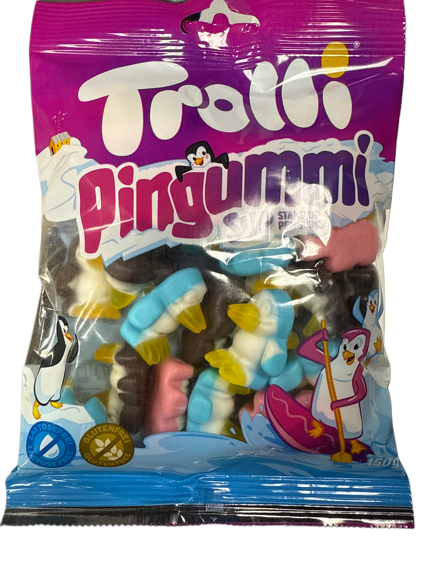 Trolli Pingummi Penguin Gummies 150G - German Edition