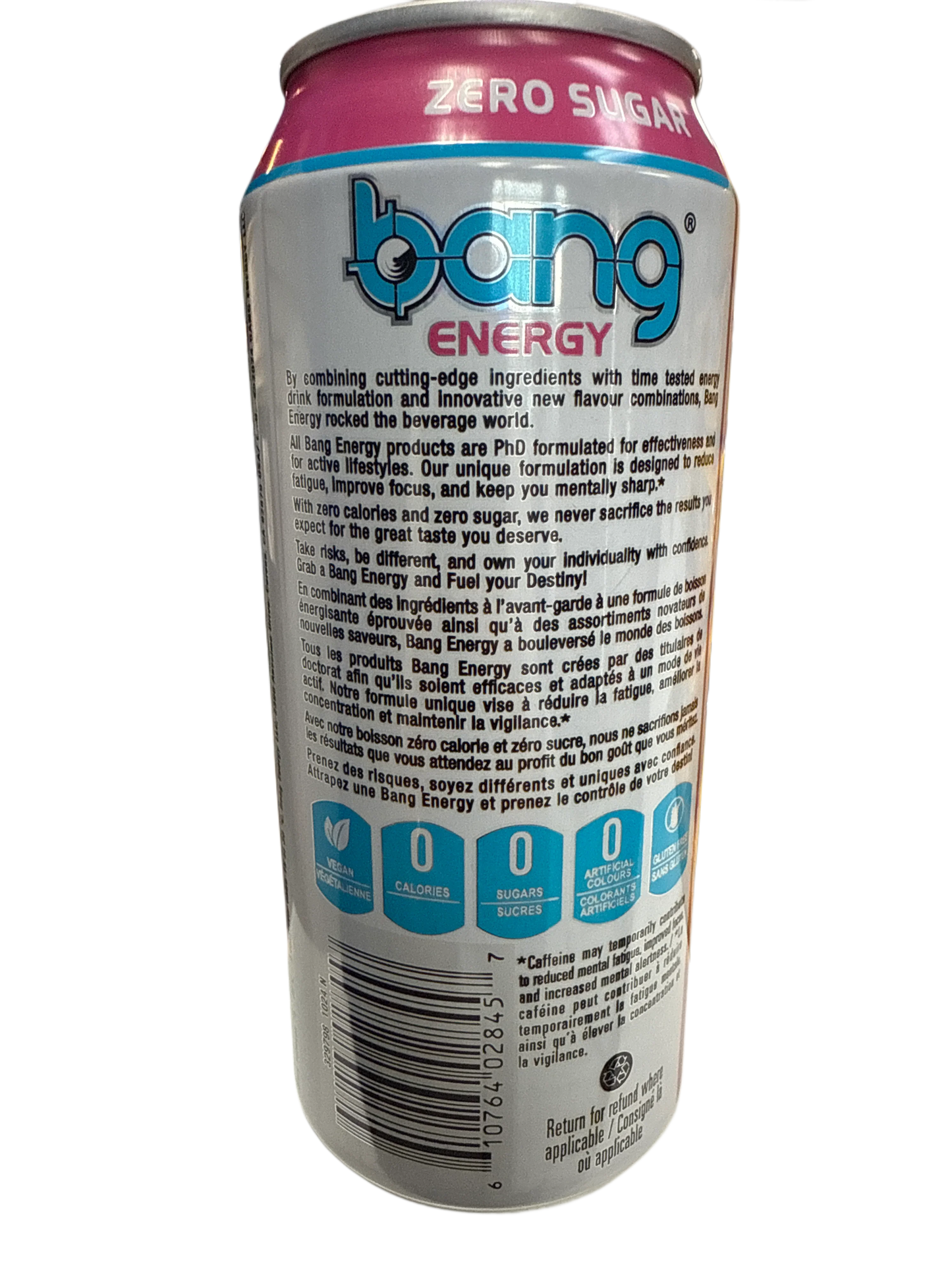 Bang Energy Cotton Candy Flavour 473ML - U.S Edition