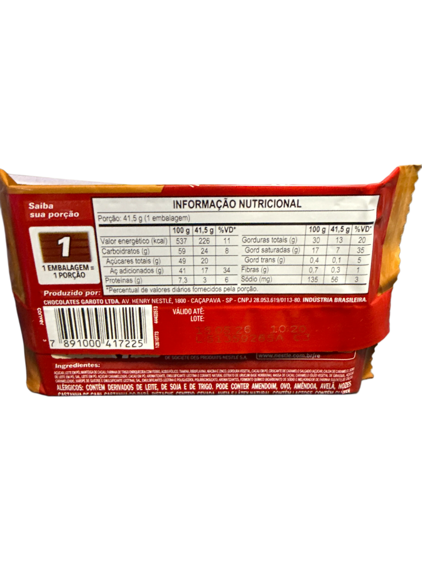 Kit Kat Cheesecake de Caramelo Salado 41.5G - Edición Brasil