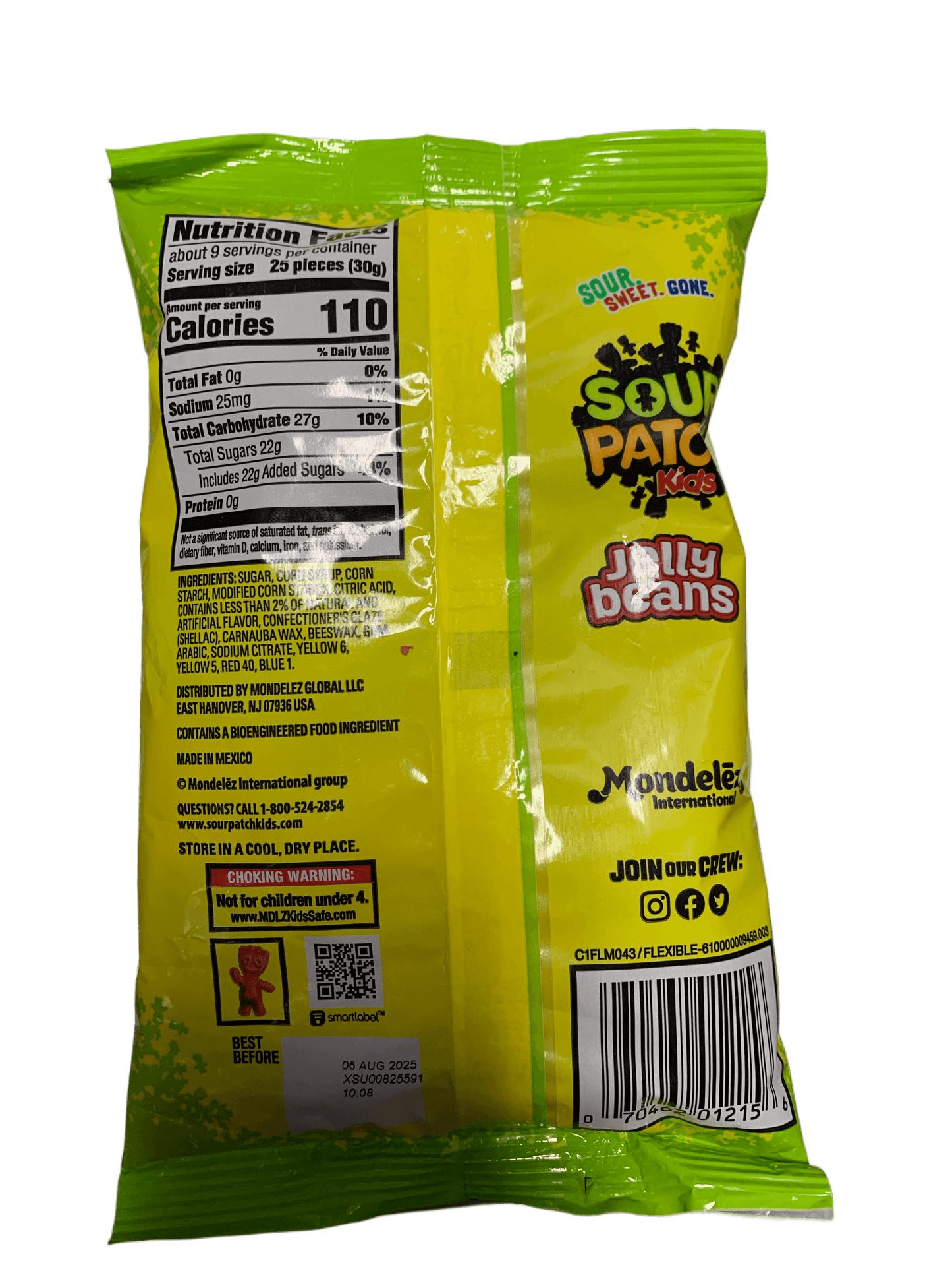 Sour Patch Kids Easter Jelly Beans 283g - Mexico Edition