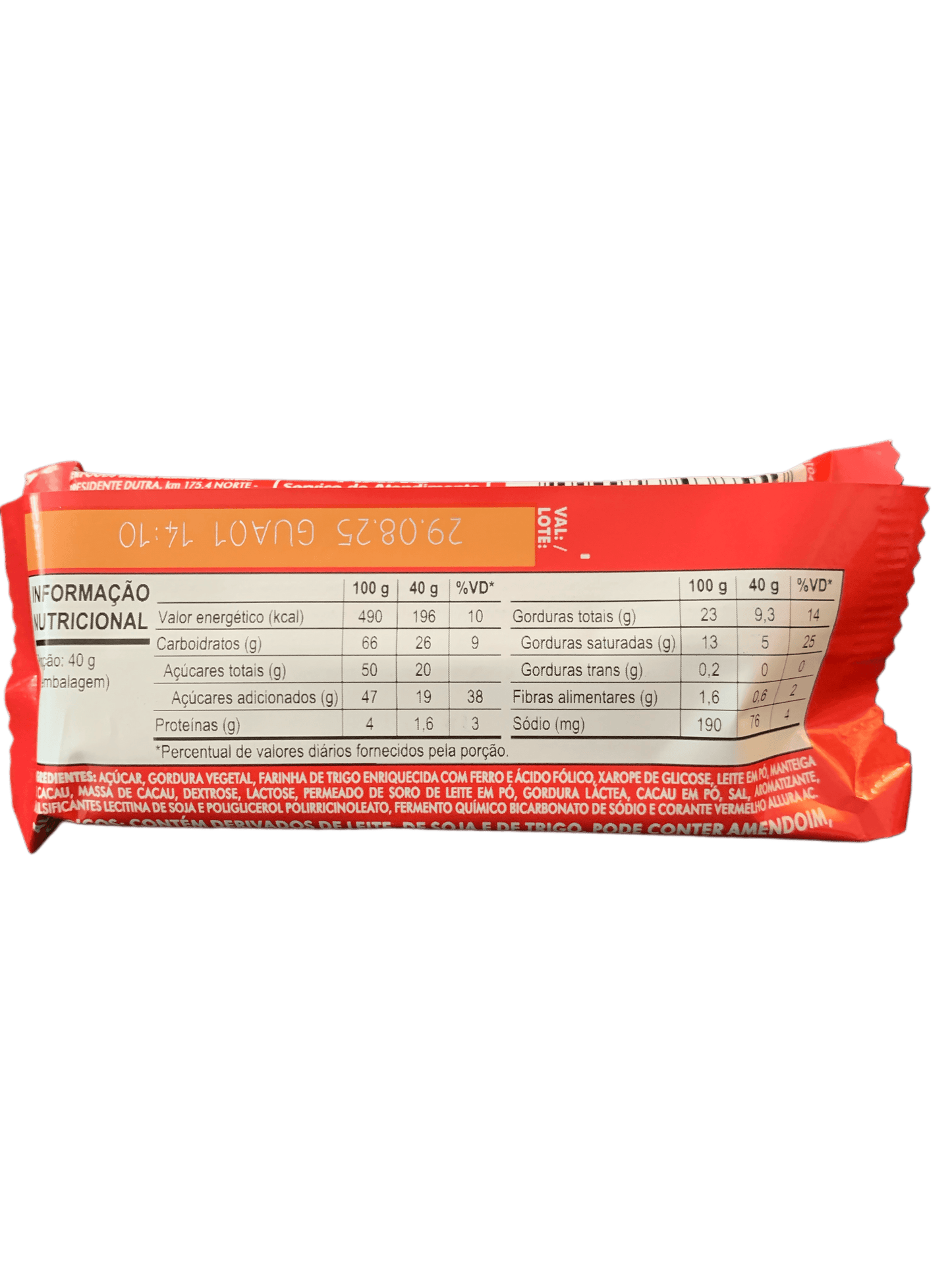 Twix Strawberry Pie Flavor 40G - Brazilian Edition