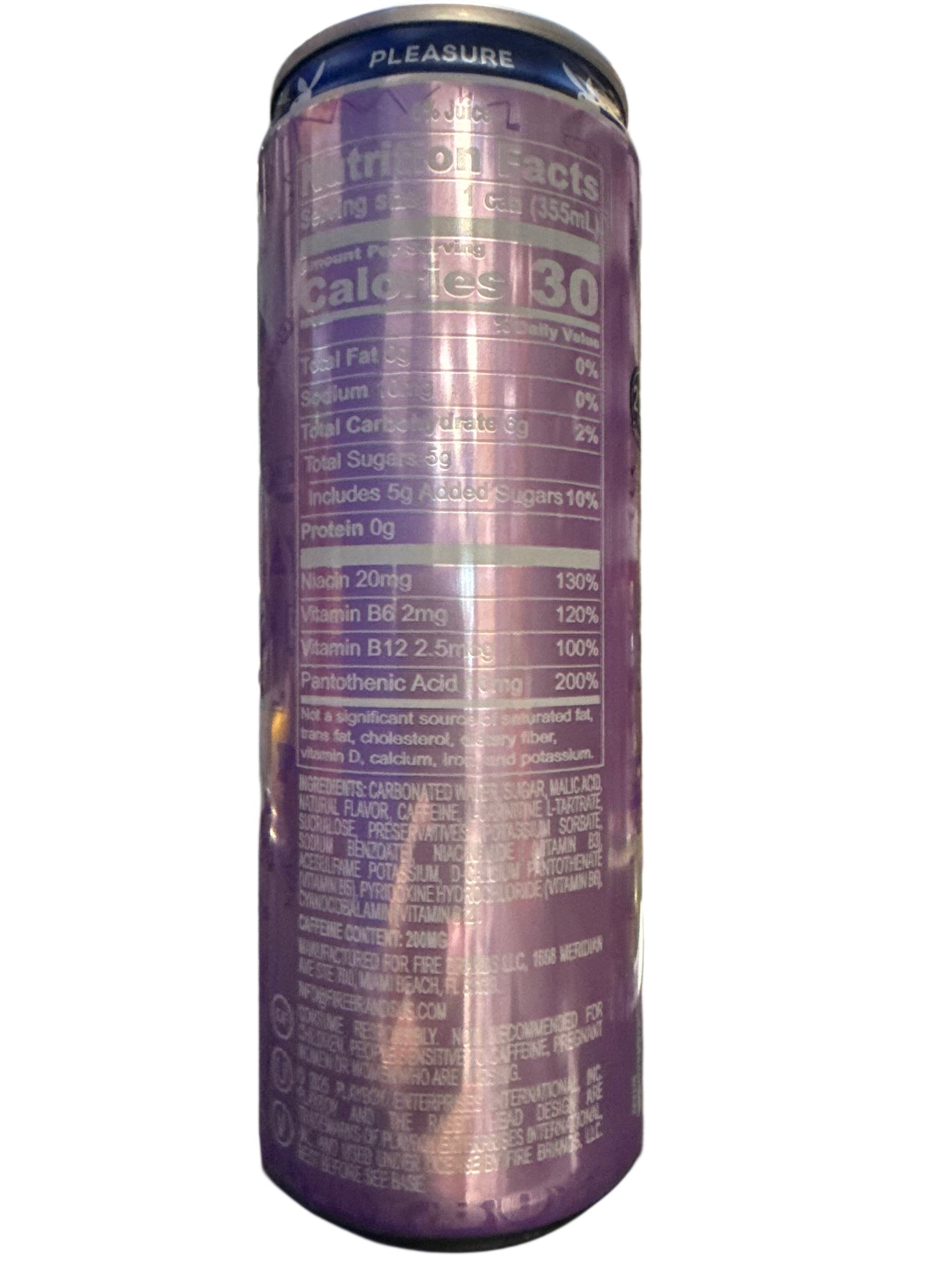 Playboy Naughty Berry Energy Drink 355ML - U.S Edition